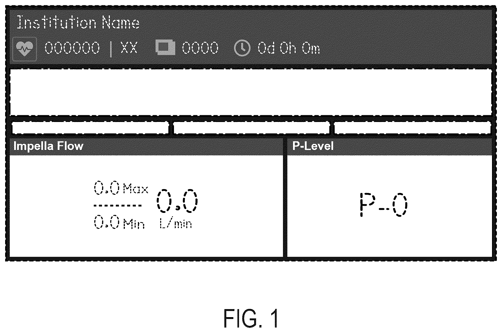 Patent USD1044845 Figure 1 – Display panel or portion thereof with graphical user interface