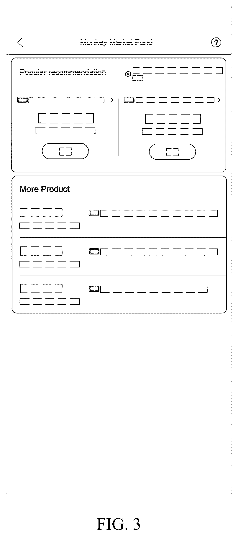 Patent USD1044848 Figure 3 – Display screen or portion thereof with animated graphical user interface for displaying fund information