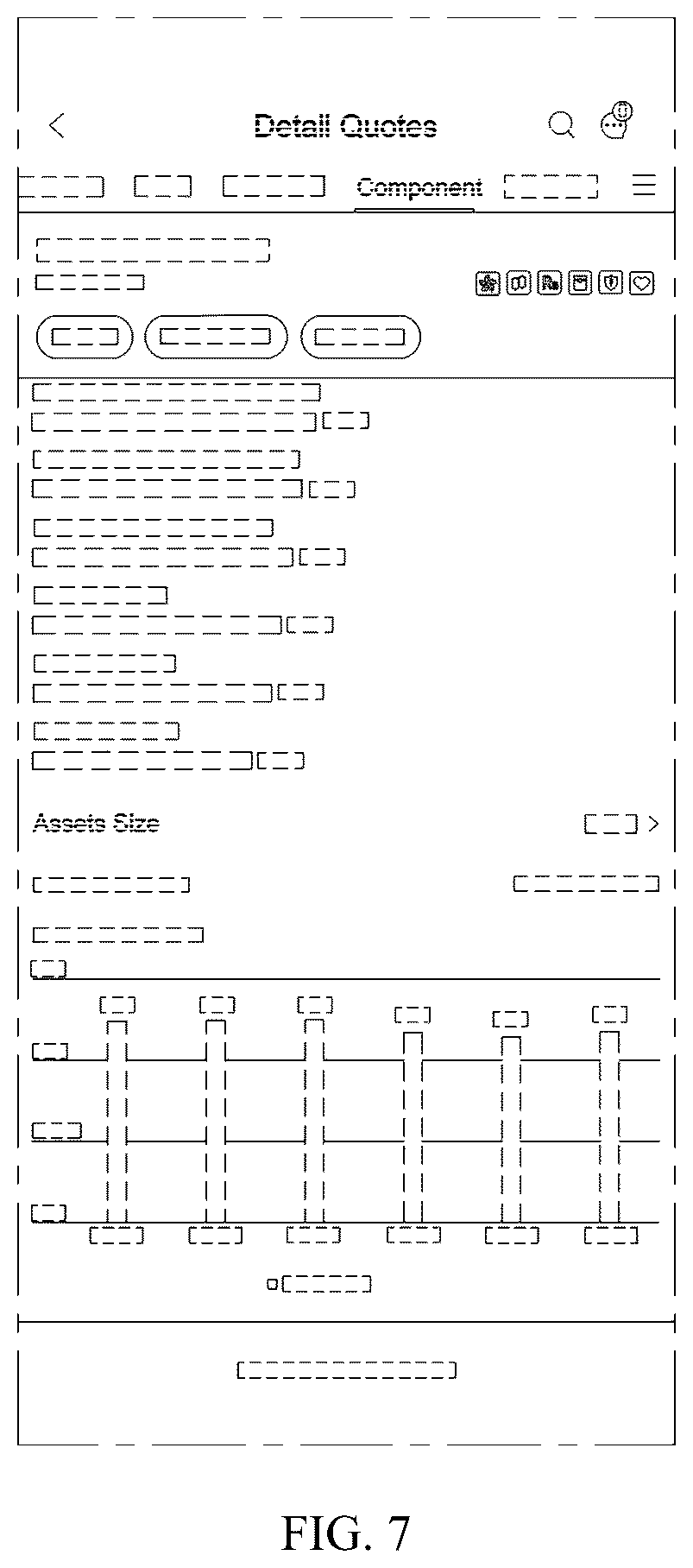 Patent USD1044849 Figure 7 – Display screen or portion thereof with animated graphical user interface for fund purchase