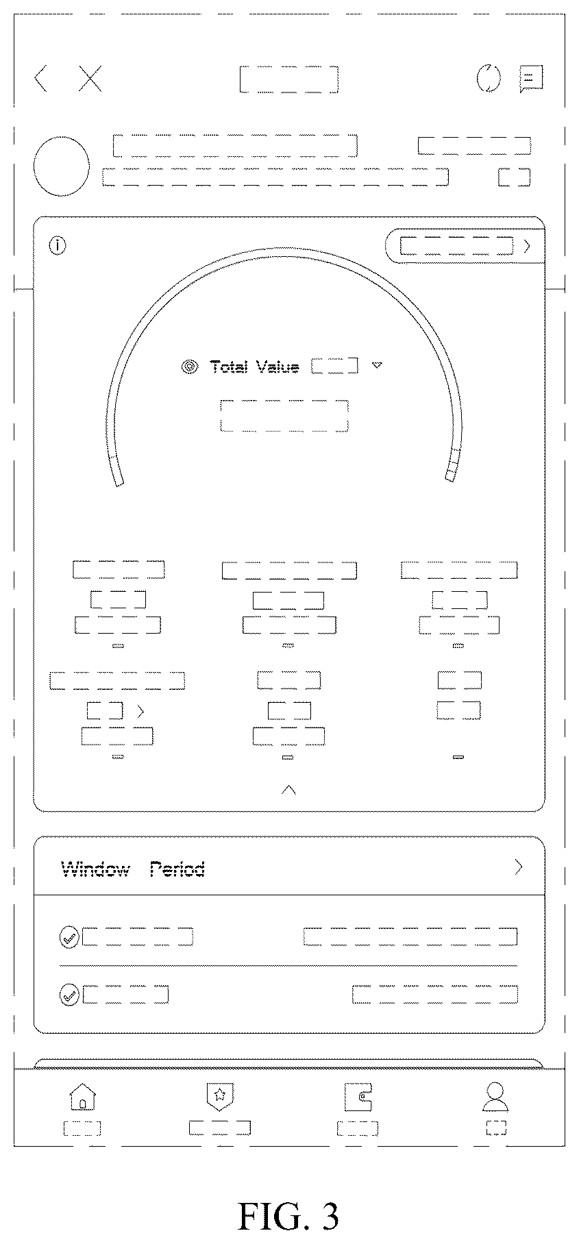 Patent USD1044850 Figure 3 – Display screen or portion thereof with animated graphical user interface for displaying ESOP information