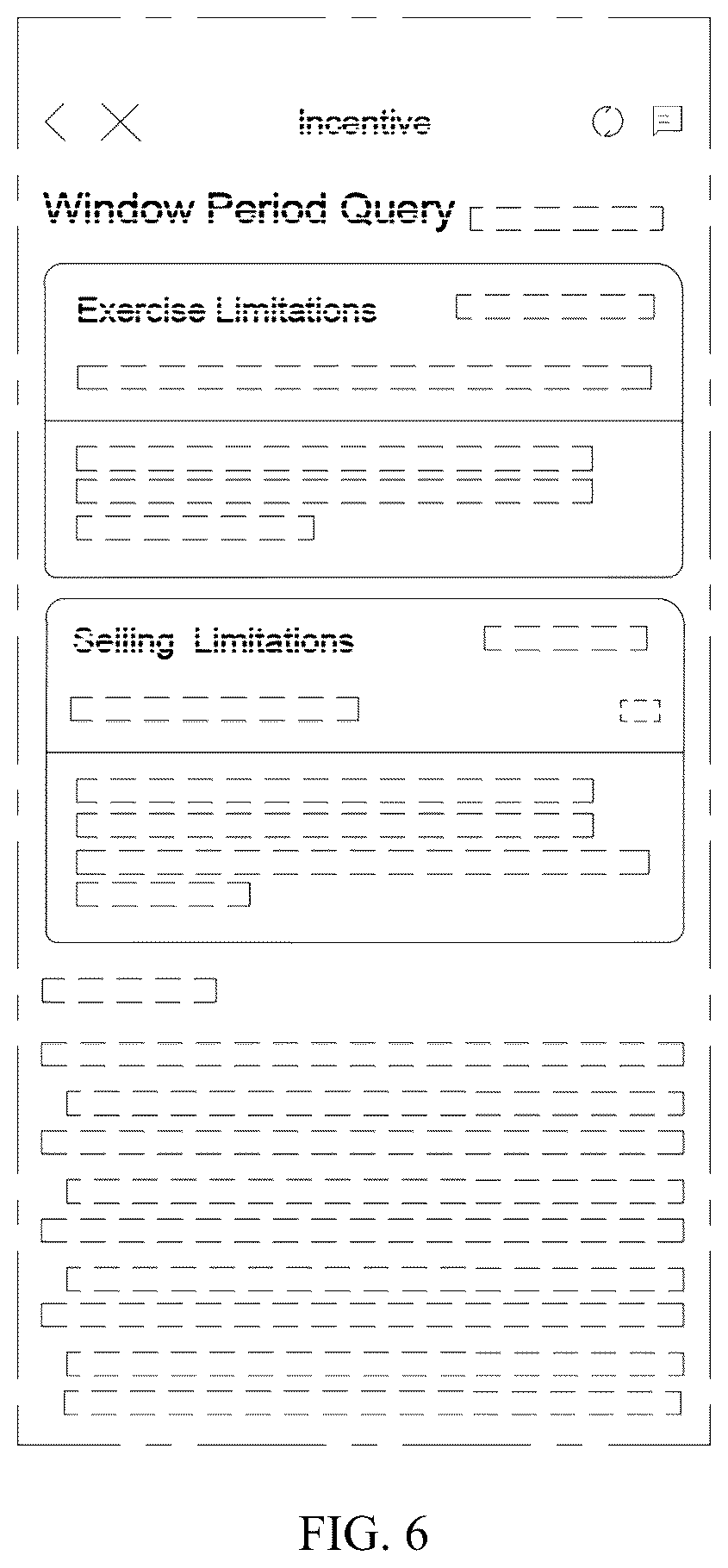 Patent USD1044850 Figure 6 – Display screen or portion thereof with animated graphical user interface for displaying ESOP information