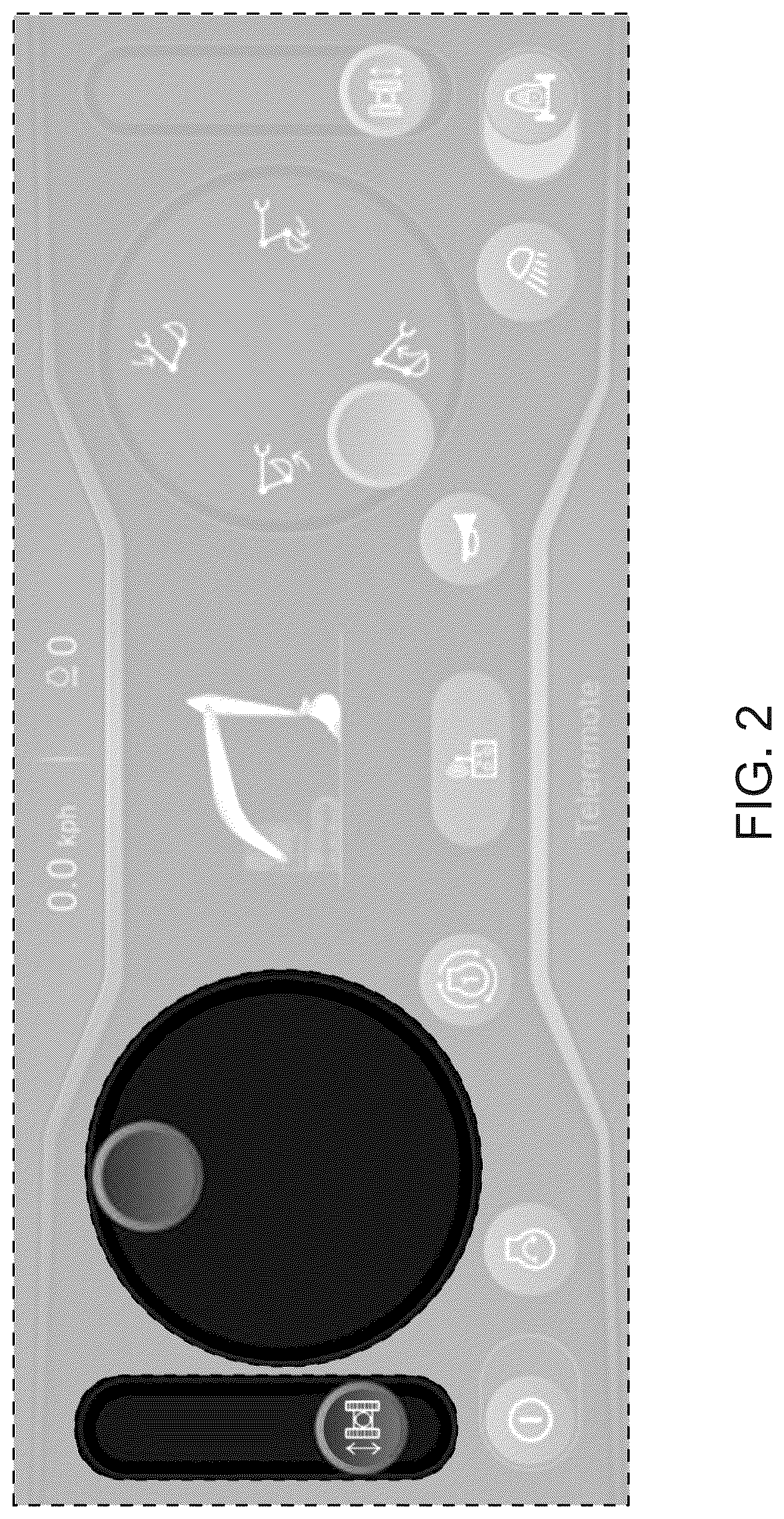 Patent USD1044855 Figure 2 – Electronic device with animated graphical user interface