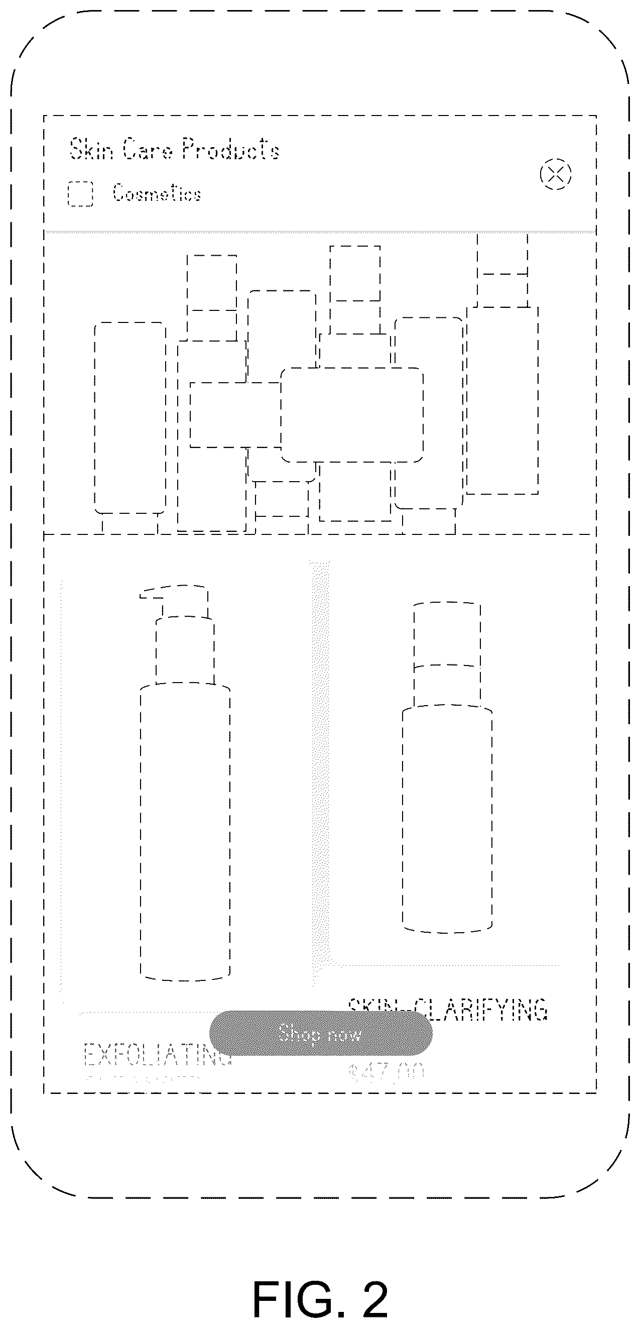 Patent USD1044860 Figure 2 – Display screen or portion thereof with transitional graphical user interface