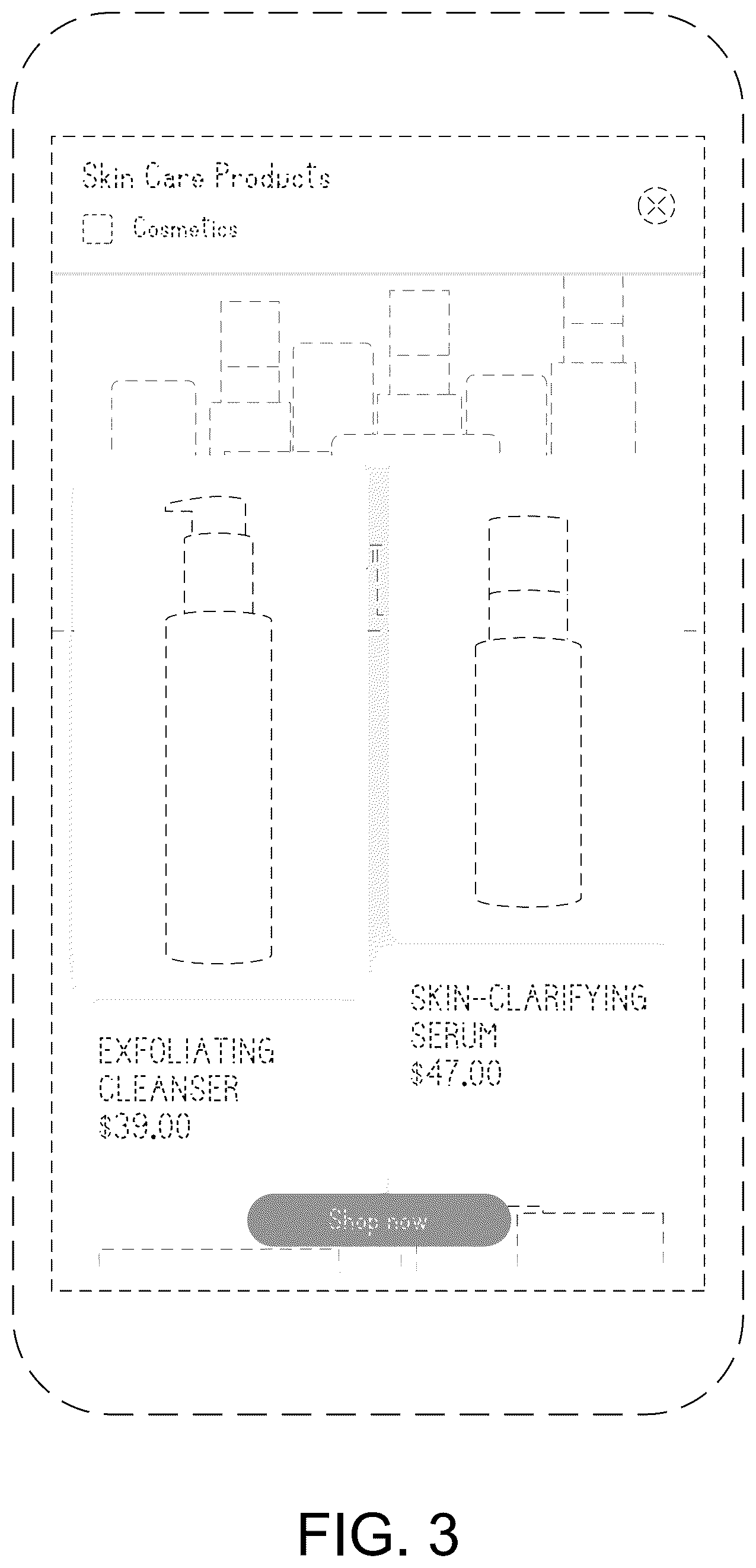 Patent USD1044860 Figure 3 – Display screen or portion thereof with transitional graphical user interface