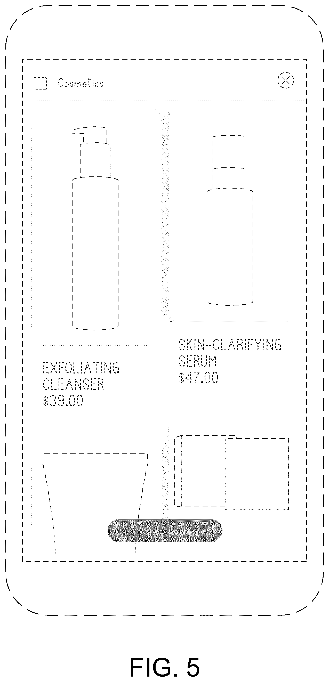 Patent USD1044860 Figure 5 – Display screen or portion thereof with transitional graphical user interface