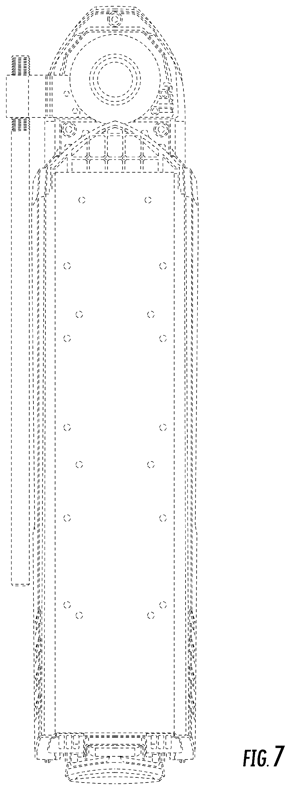 Patent USD1044869 Figure 7 – Trolling motor mount