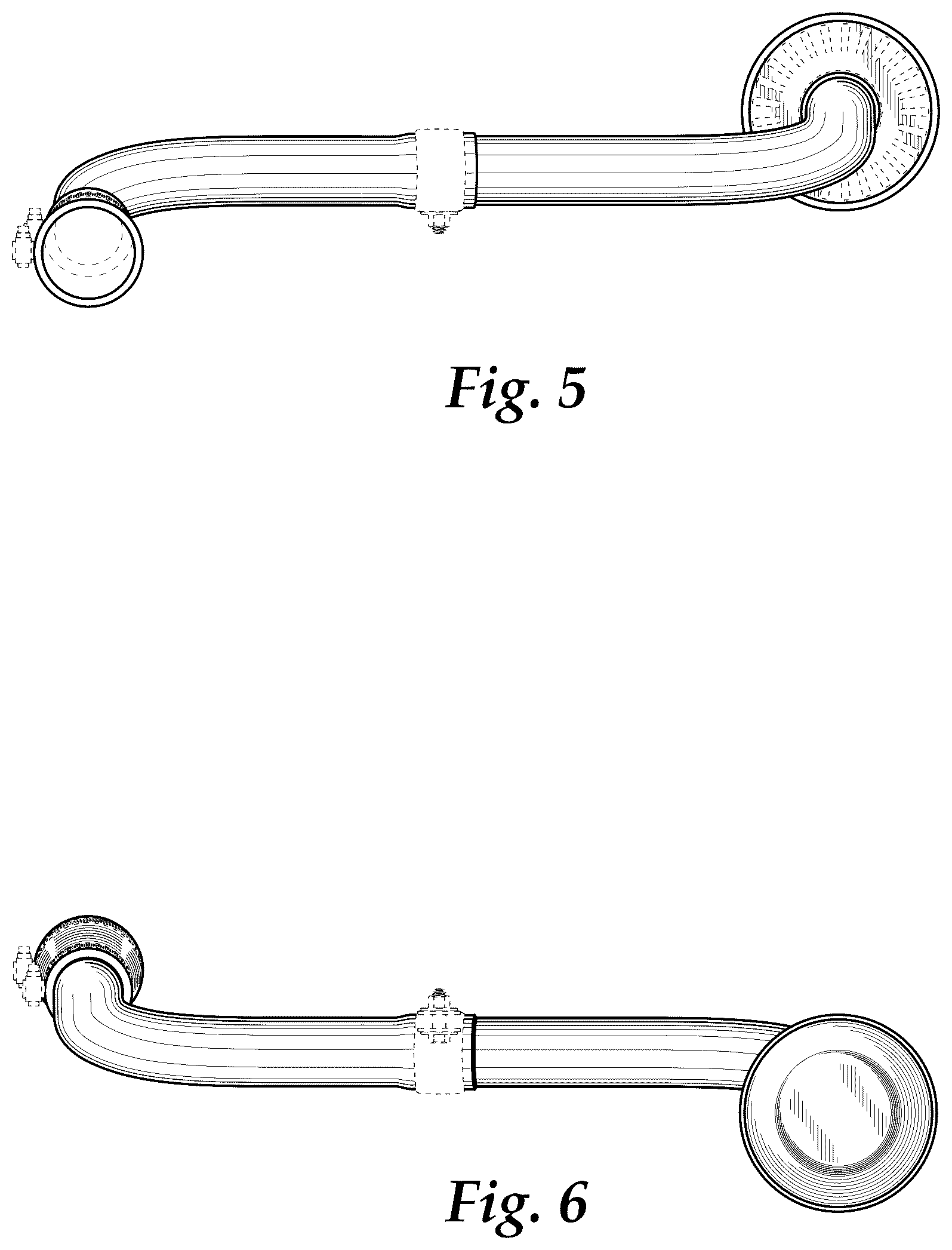 Patent USD1044872 Figure 5 – Air intake tubing for utility terrain vehicle