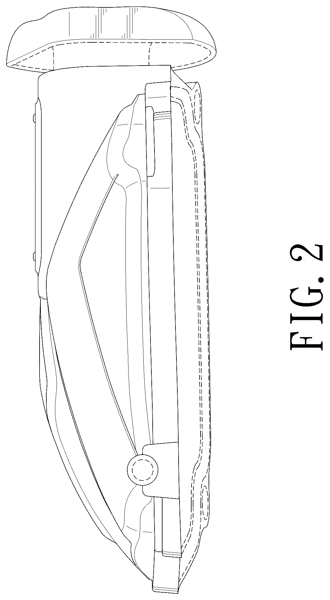 Patent USD1044873 Figure 2 – Air filter cover