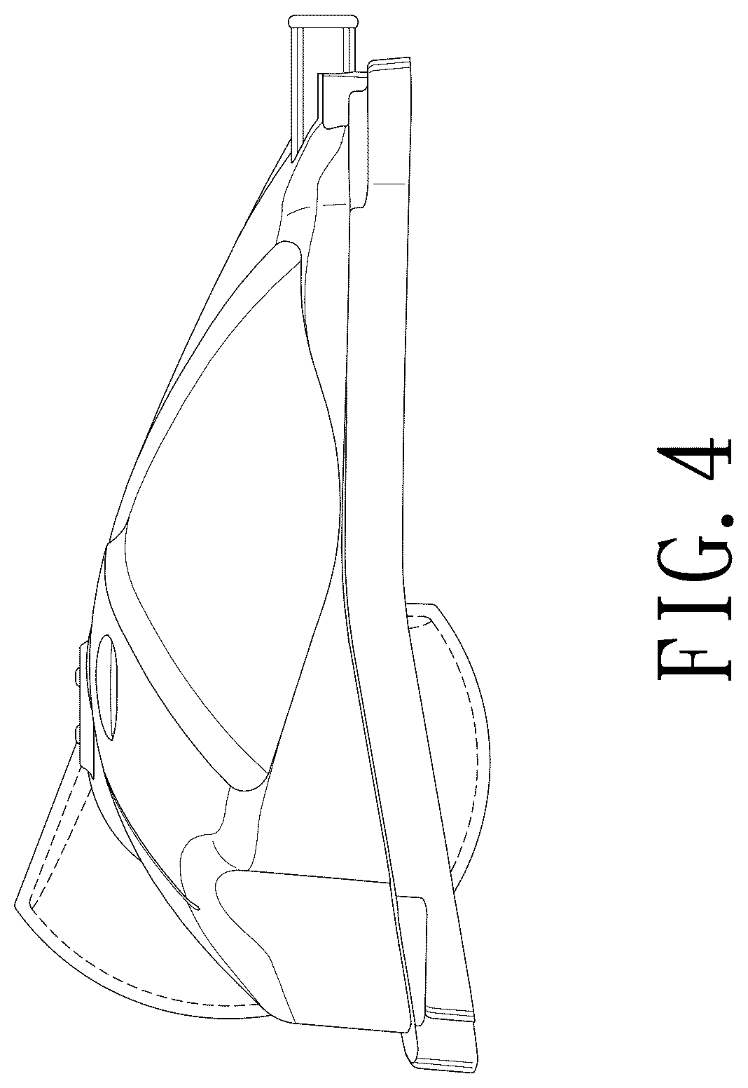 Patent USD1044873 Figure 4 – Air filter cover