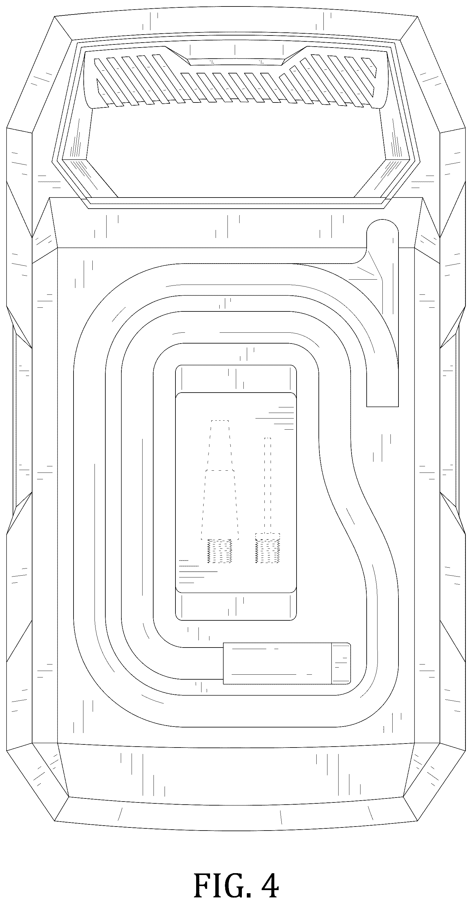 Patent USD1044875 Figure 4 – Portable air compressor