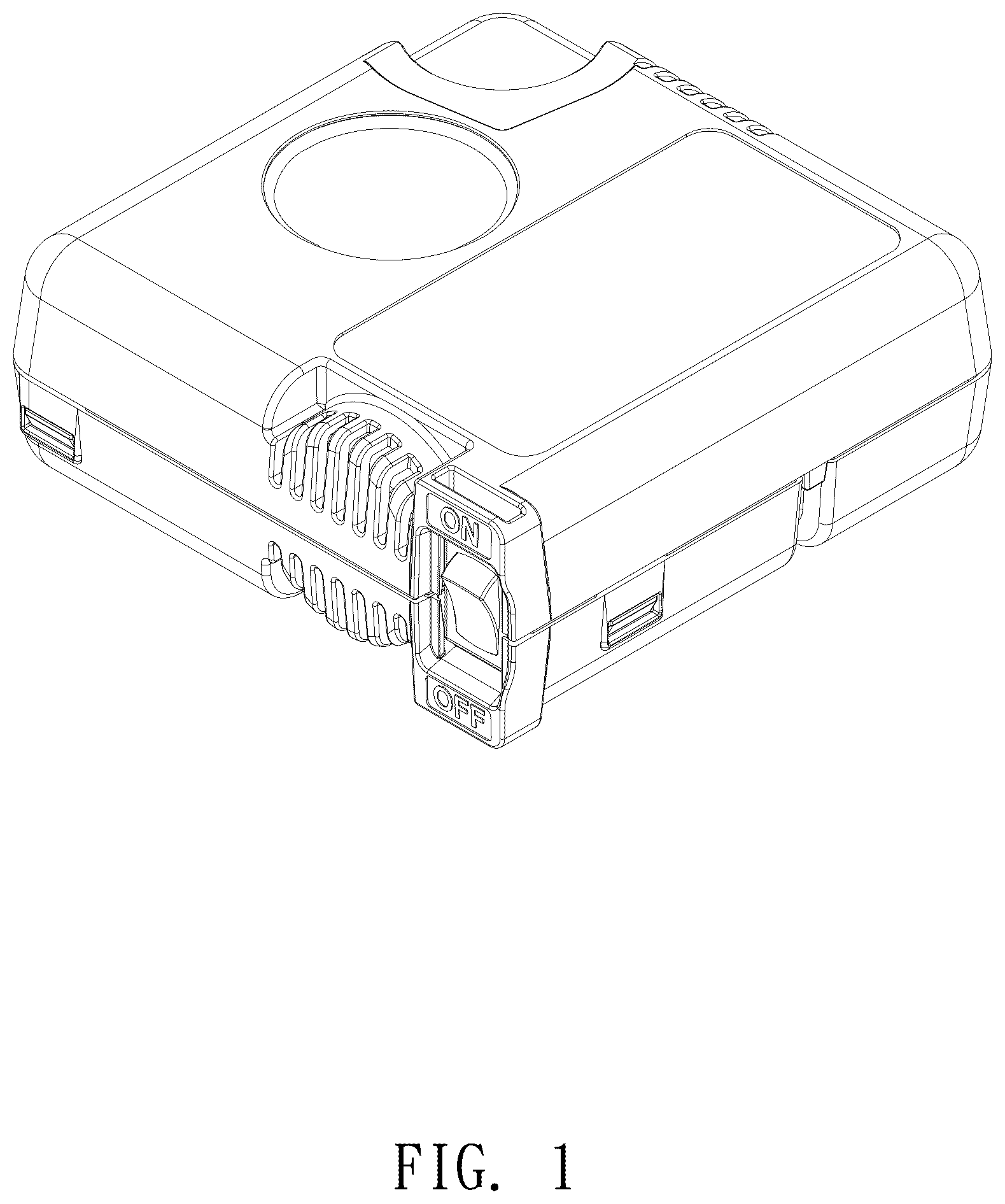 Patent USD1044876 Figure 1 – Air compressor