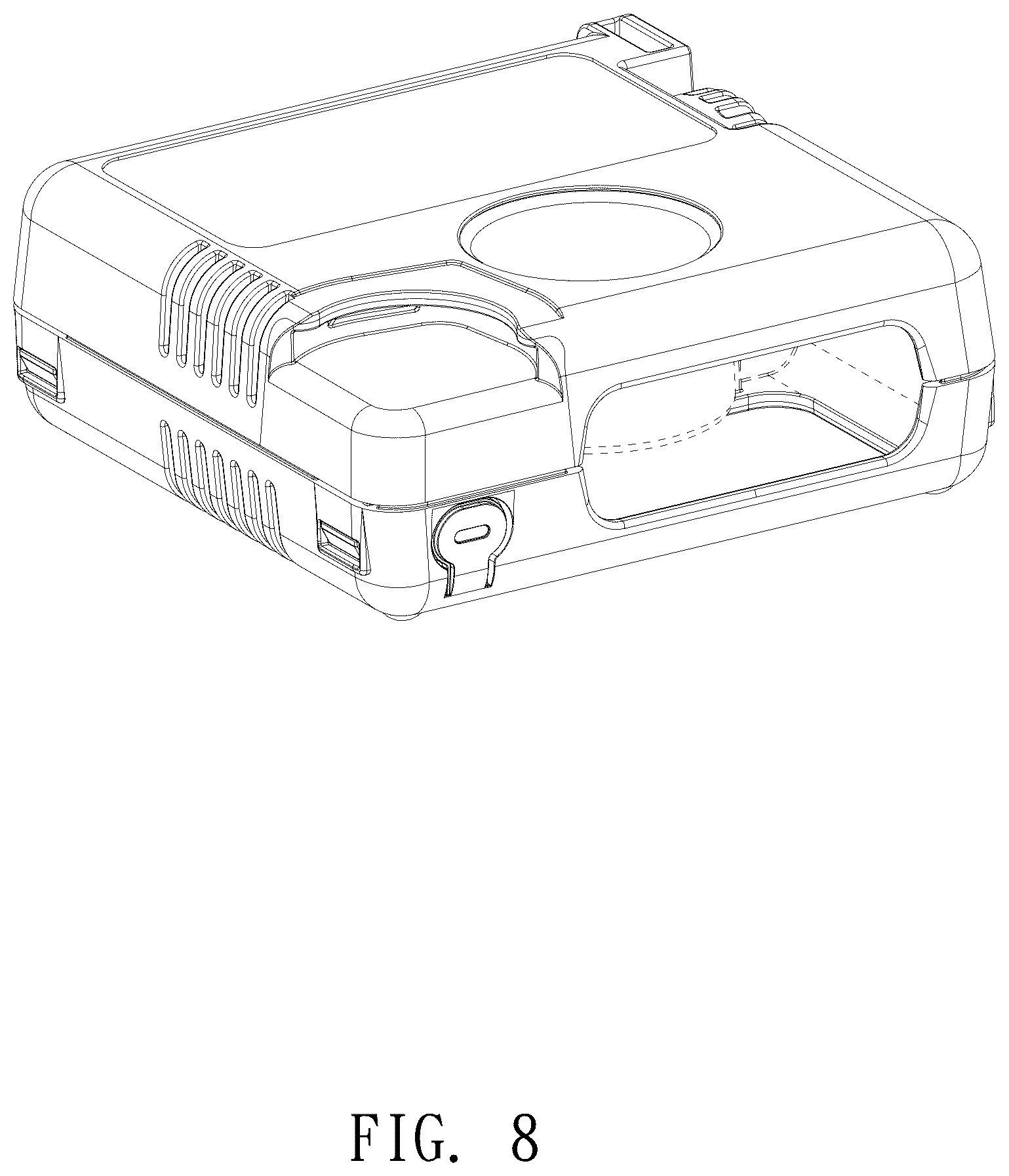 Patent USD1044876 Figure 8 – Air compressor