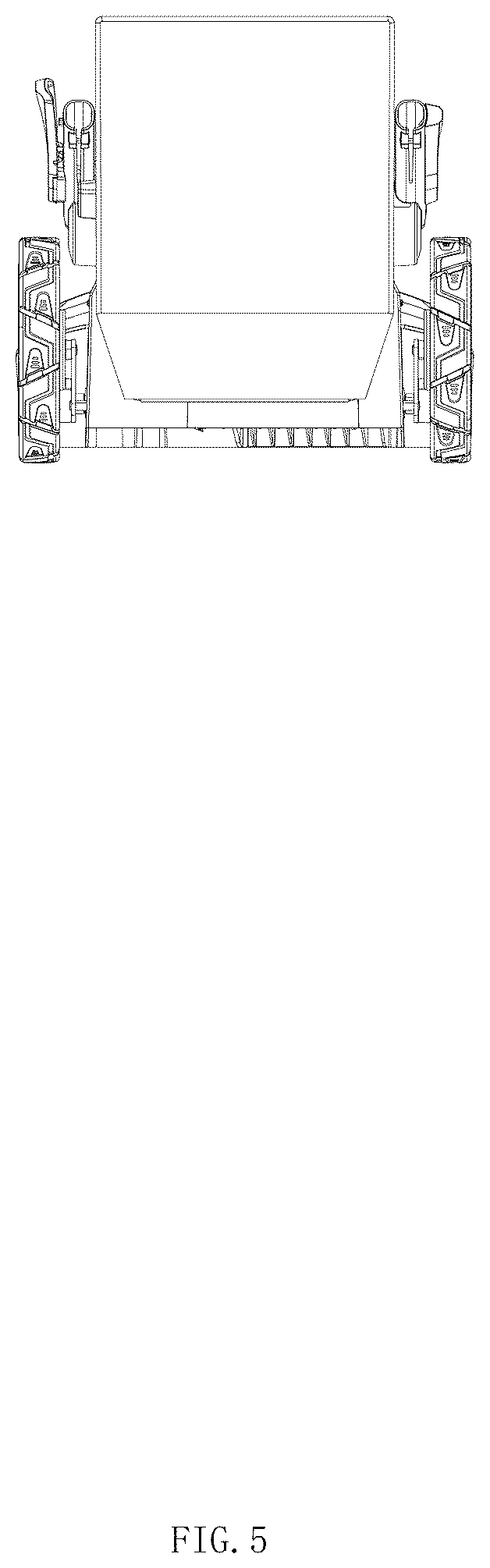 Patent USD1044878 Figure 5 – Lawn mower