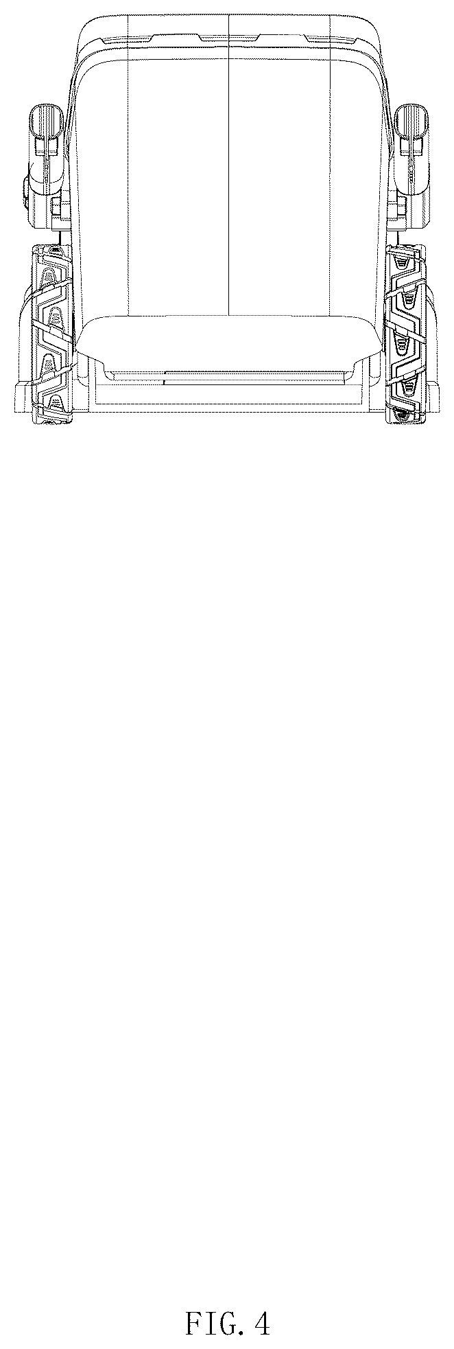 Patent USD1044879 Figure 4 – Lawn mower