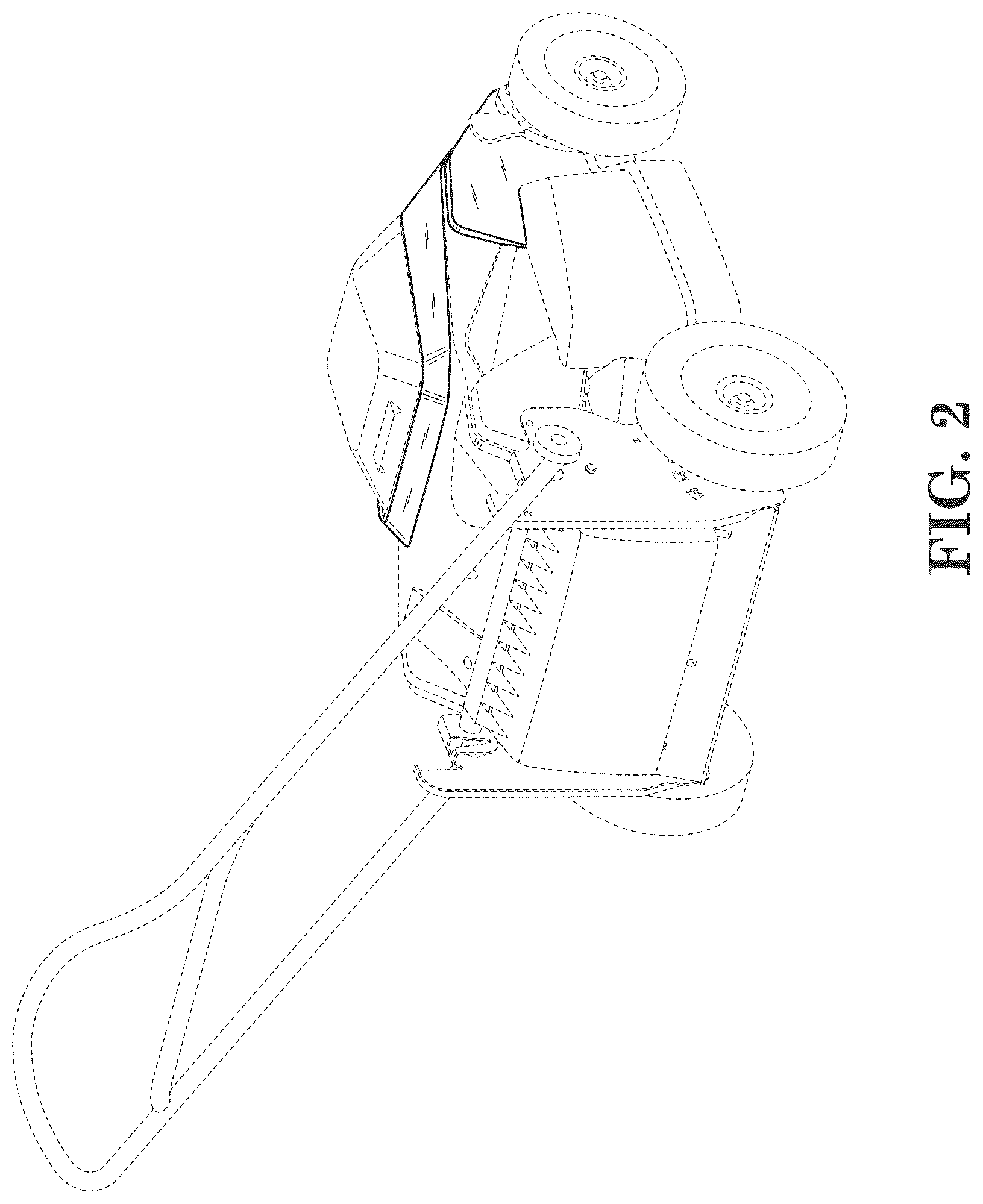 Patent USD1044880 Figure 2 – Lawn mower housing