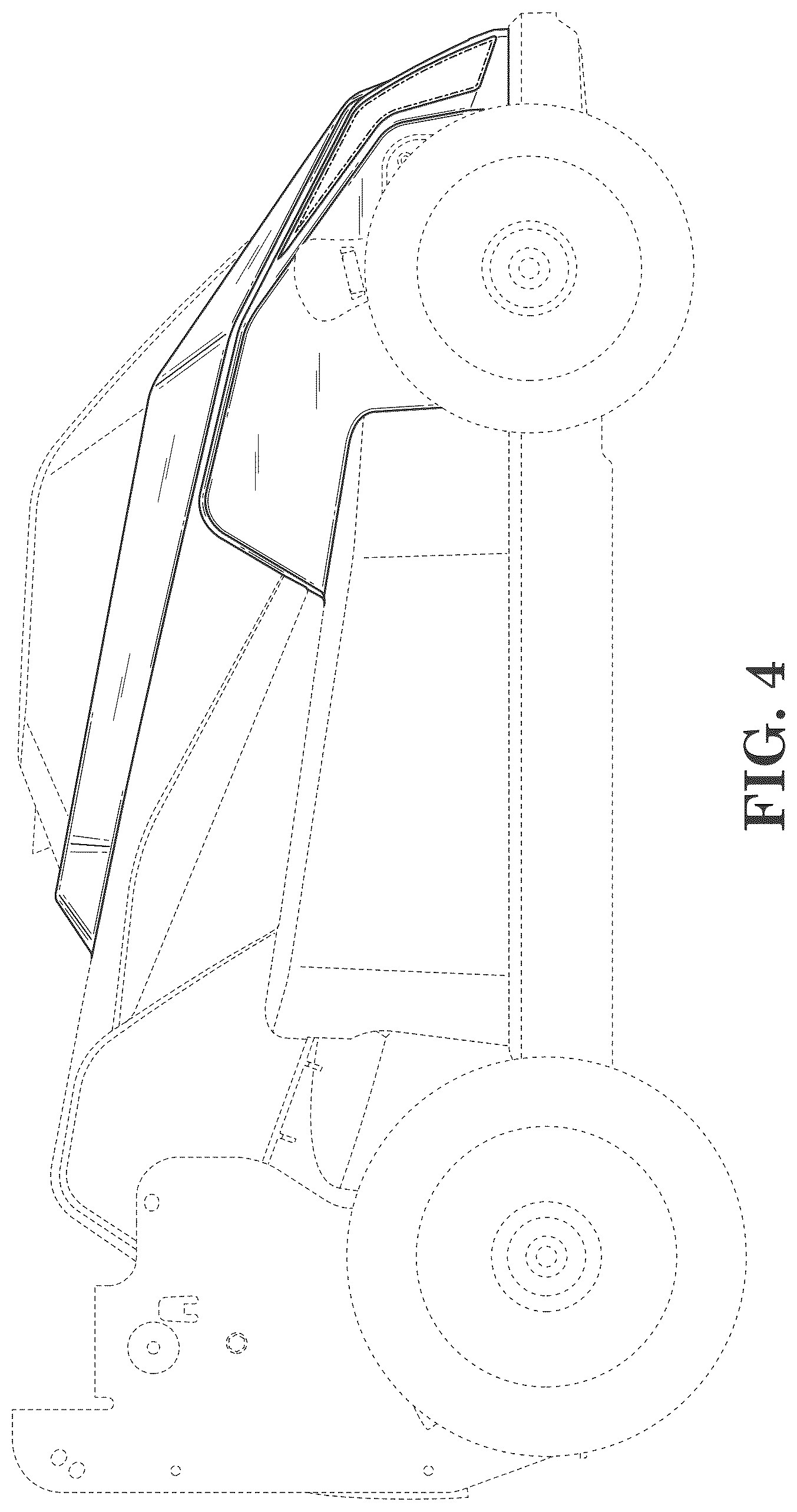Patent USD1044880 Figure 4 – Lawn mower housing