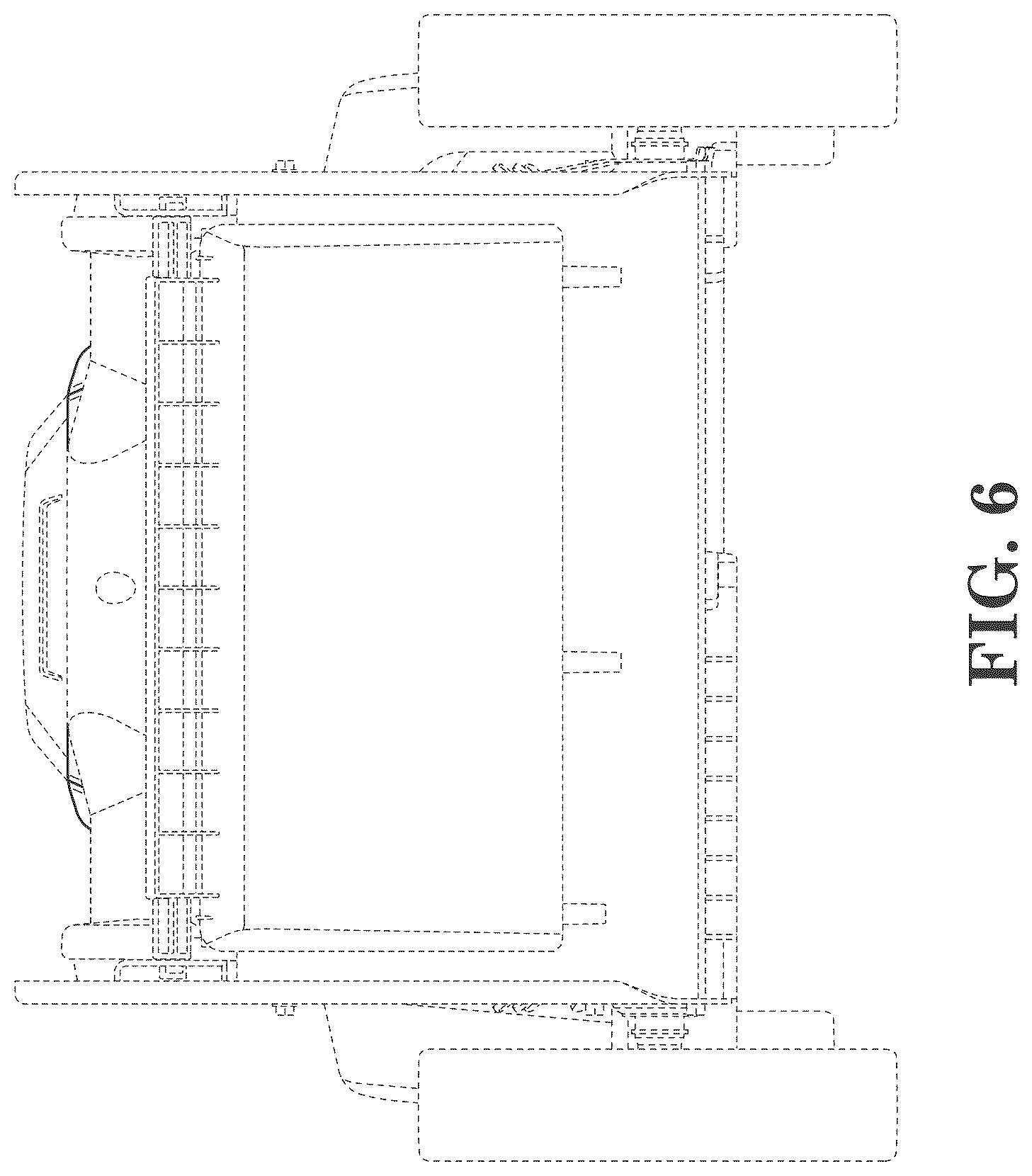Patent USD1044880 Figure 6 – Lawn mower housing