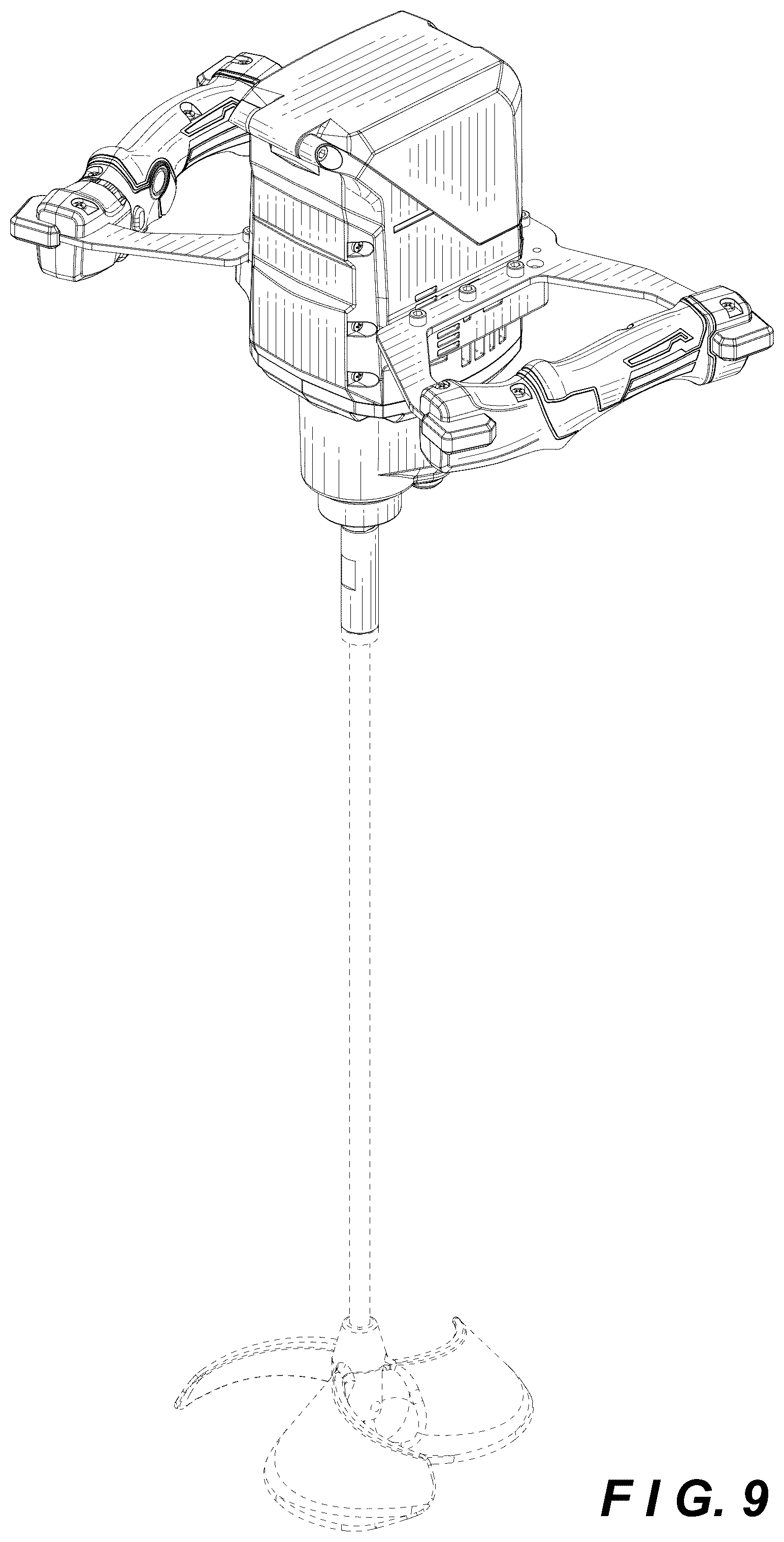 Patent USD1044881 Figure 9 – Mixer