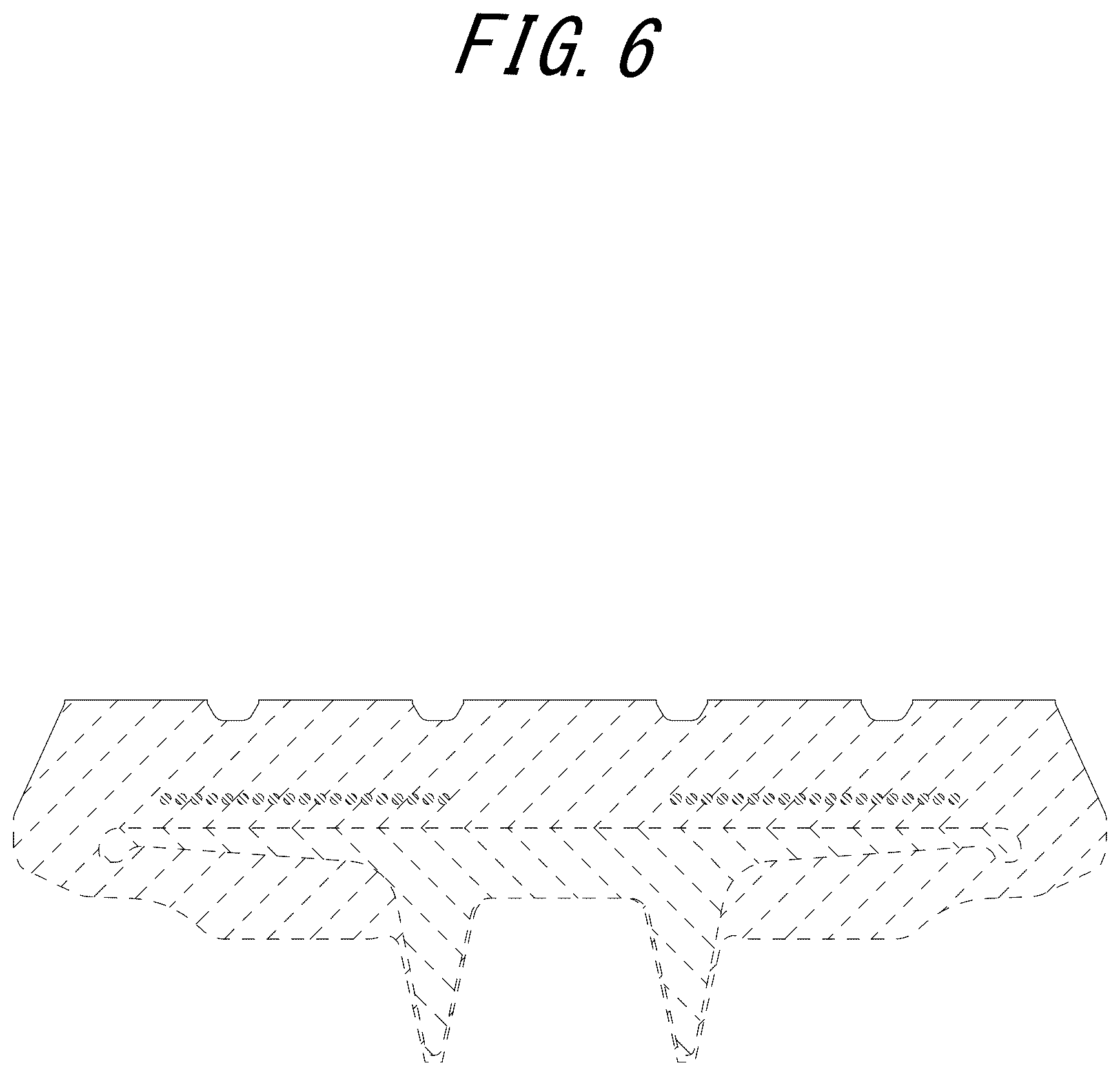 Patent USD1044883 Figure 6 – Rubber crawler