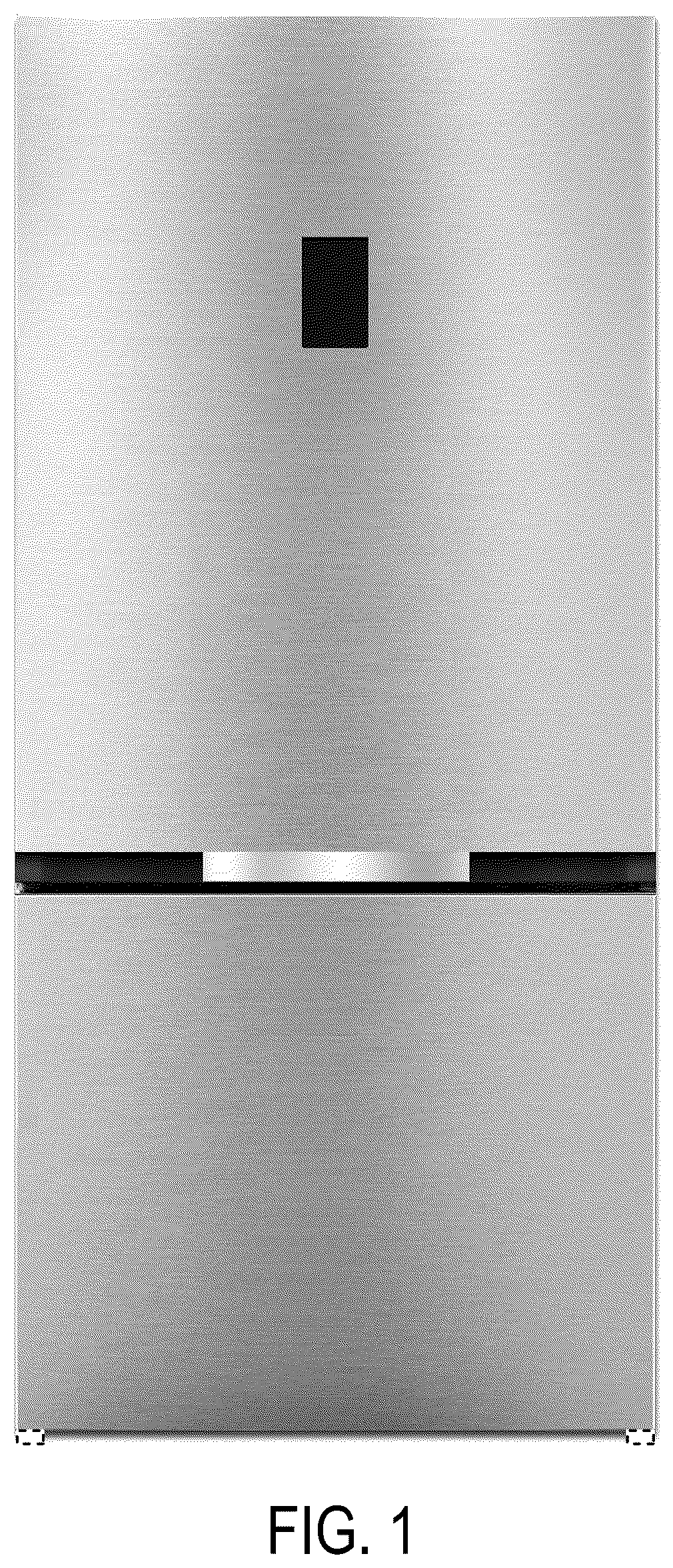 Patent USD1044887 Figure 1 – Refrigerator