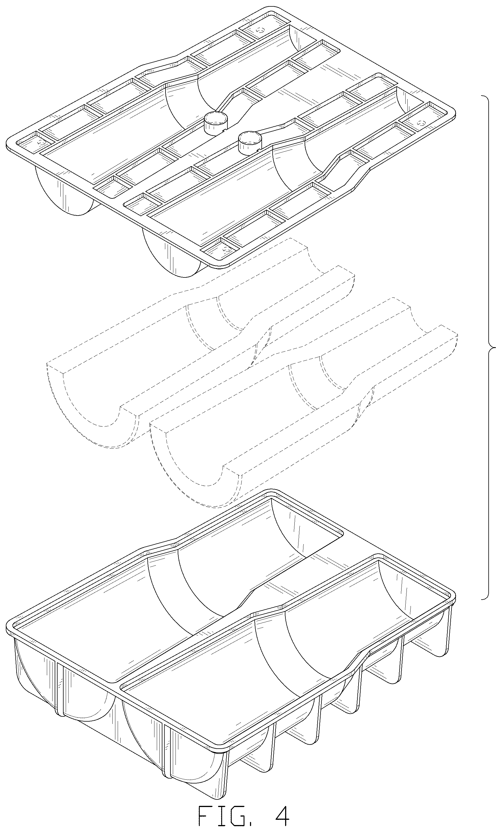 Patent USD1044888 Figure 4 – Ice tray for cup