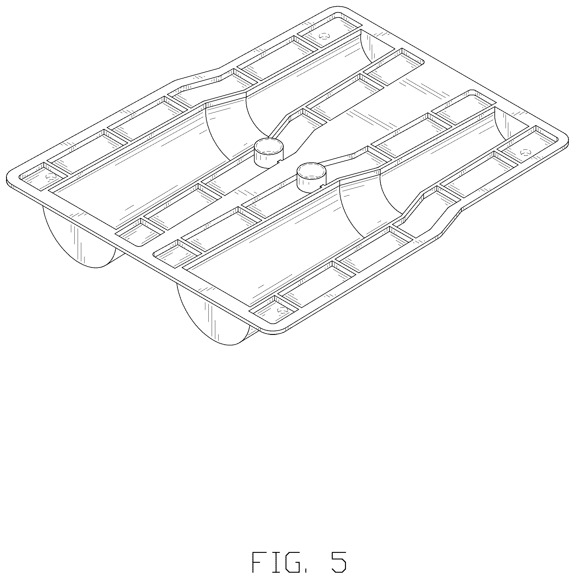 Patent USD1044888 Figure 5 – Ice tray for cup
