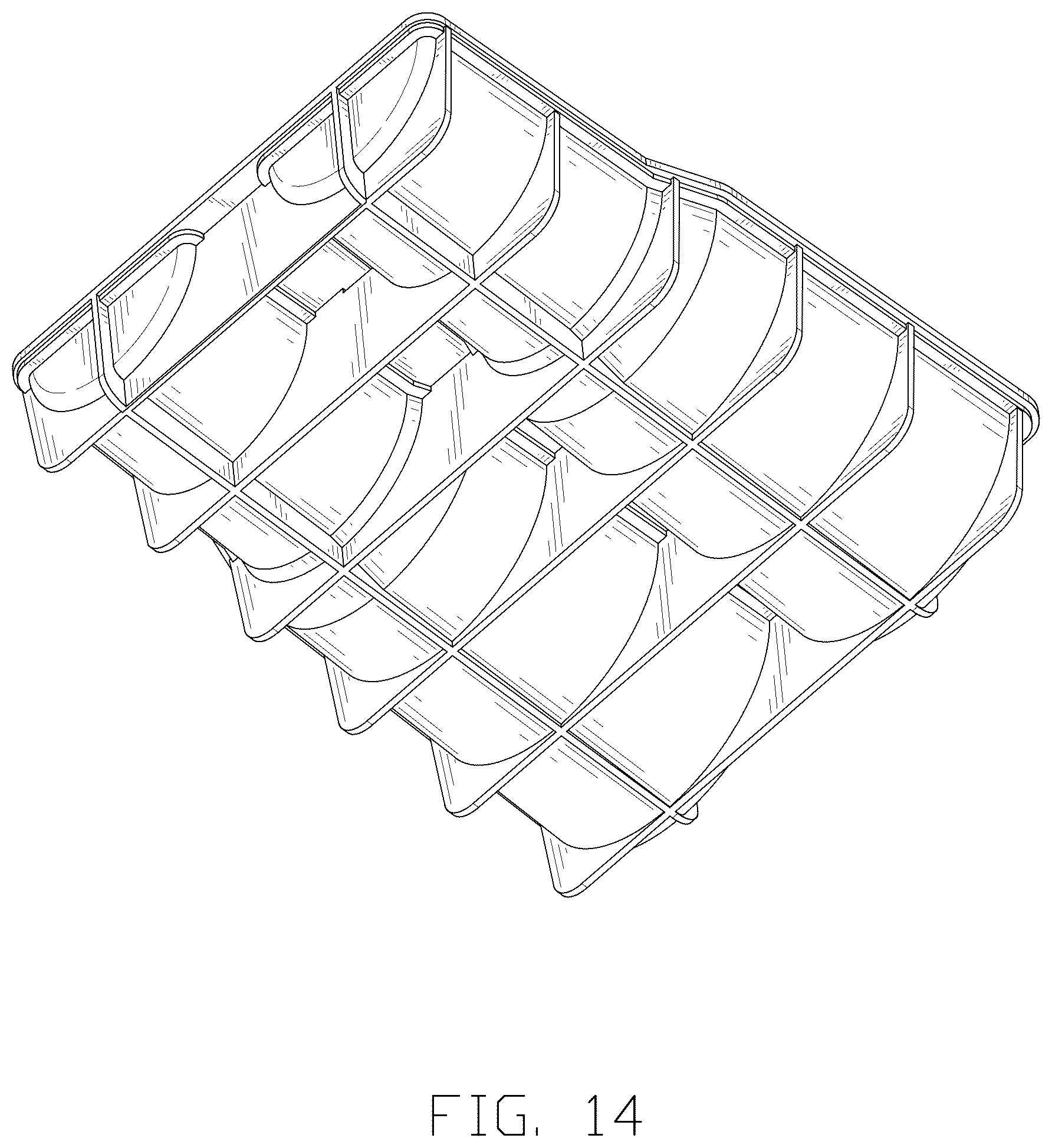 Patent USD1044888 Figure 14 – Ice tray for cup