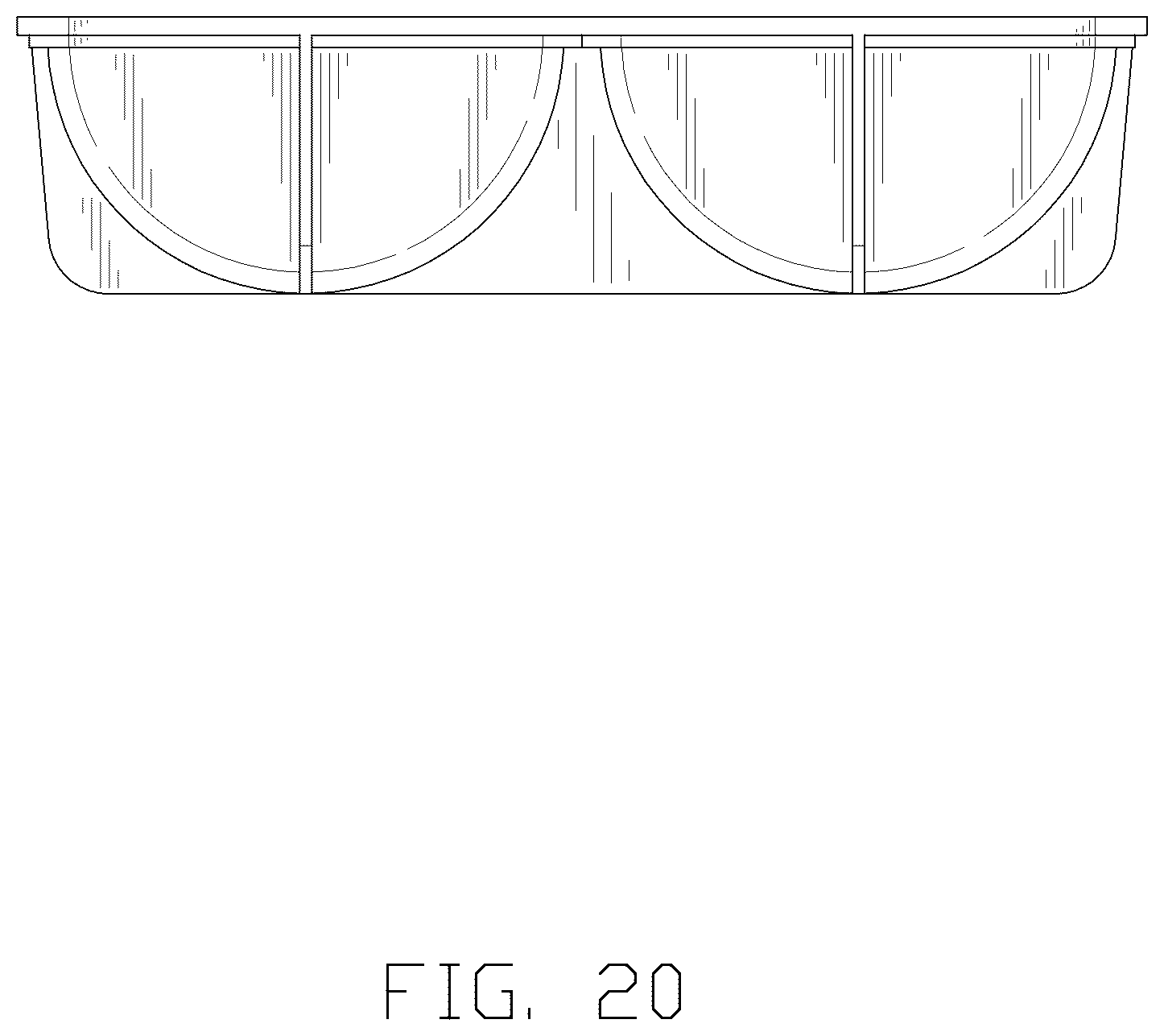 Patent USD1044888 Figure 20 – Ice tray for cup