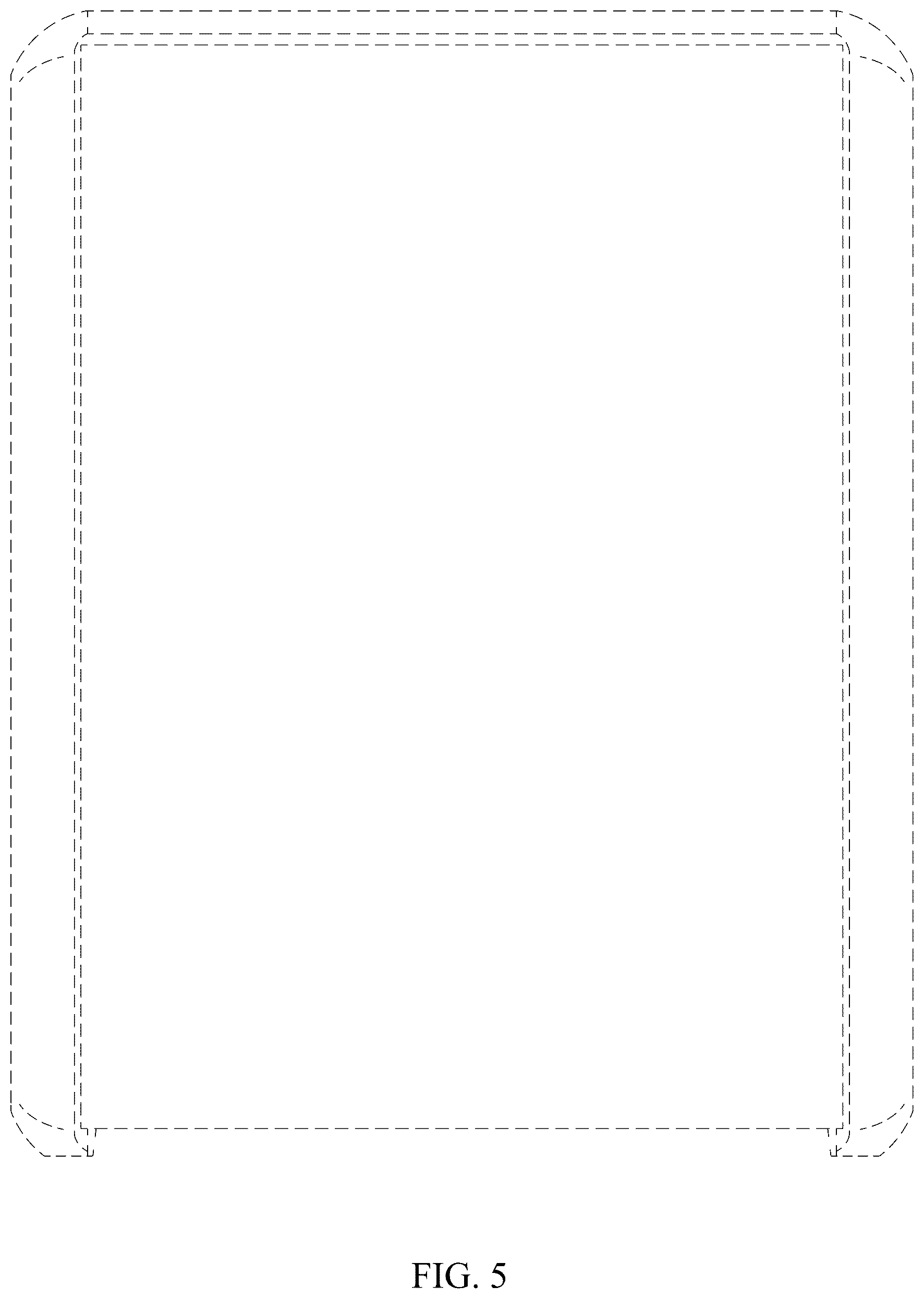 Patent USD1044890 Figure 5 – Inclined control panel for a three-dimensional printer