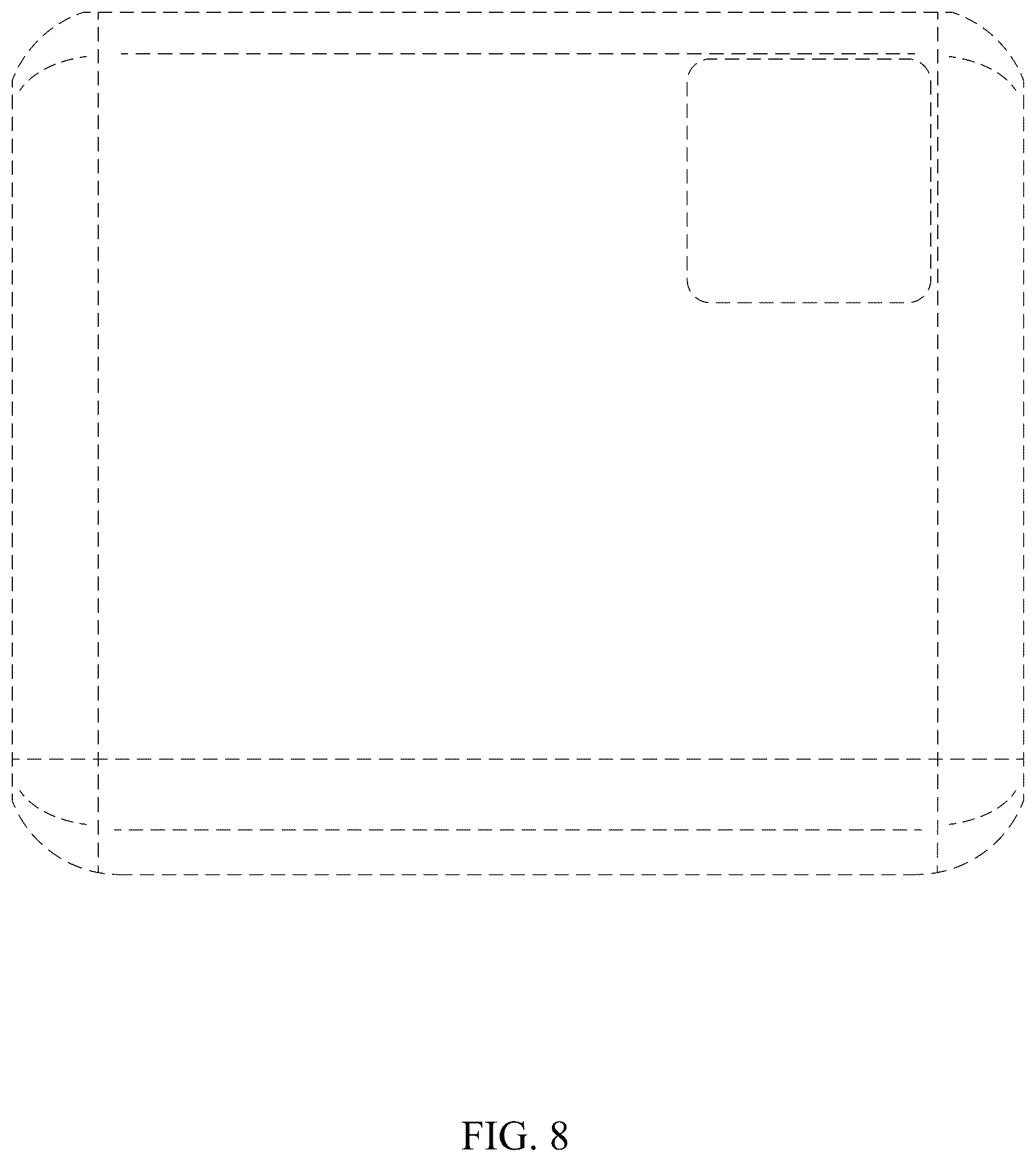 Patent USD1044890 Figure 8 – Inclined control panel for a three-dimensional printer