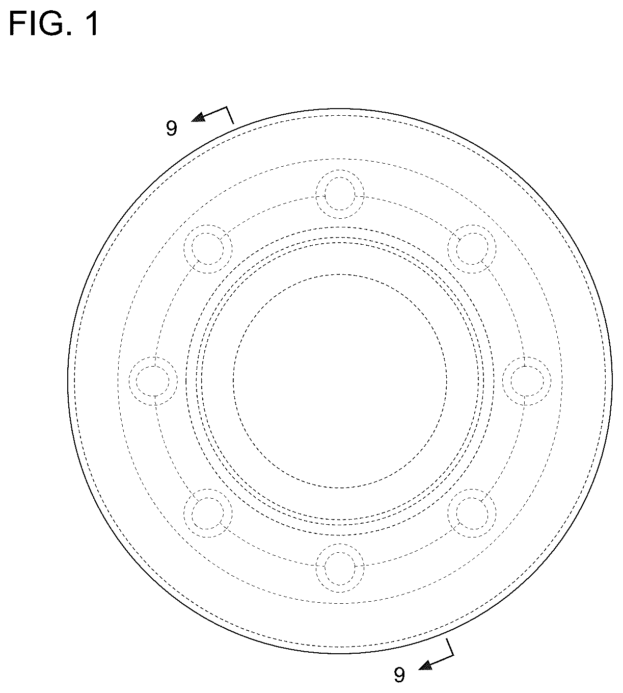 Patent USD1044895 Figure 1 – Cutting tool insert