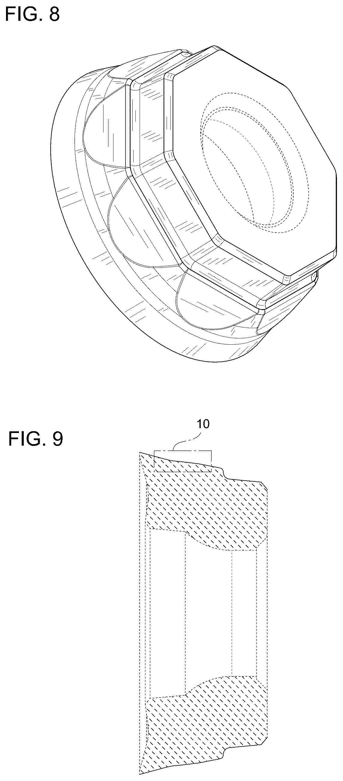 Patent USD1044895 Figure 5 – Cutting tool insert