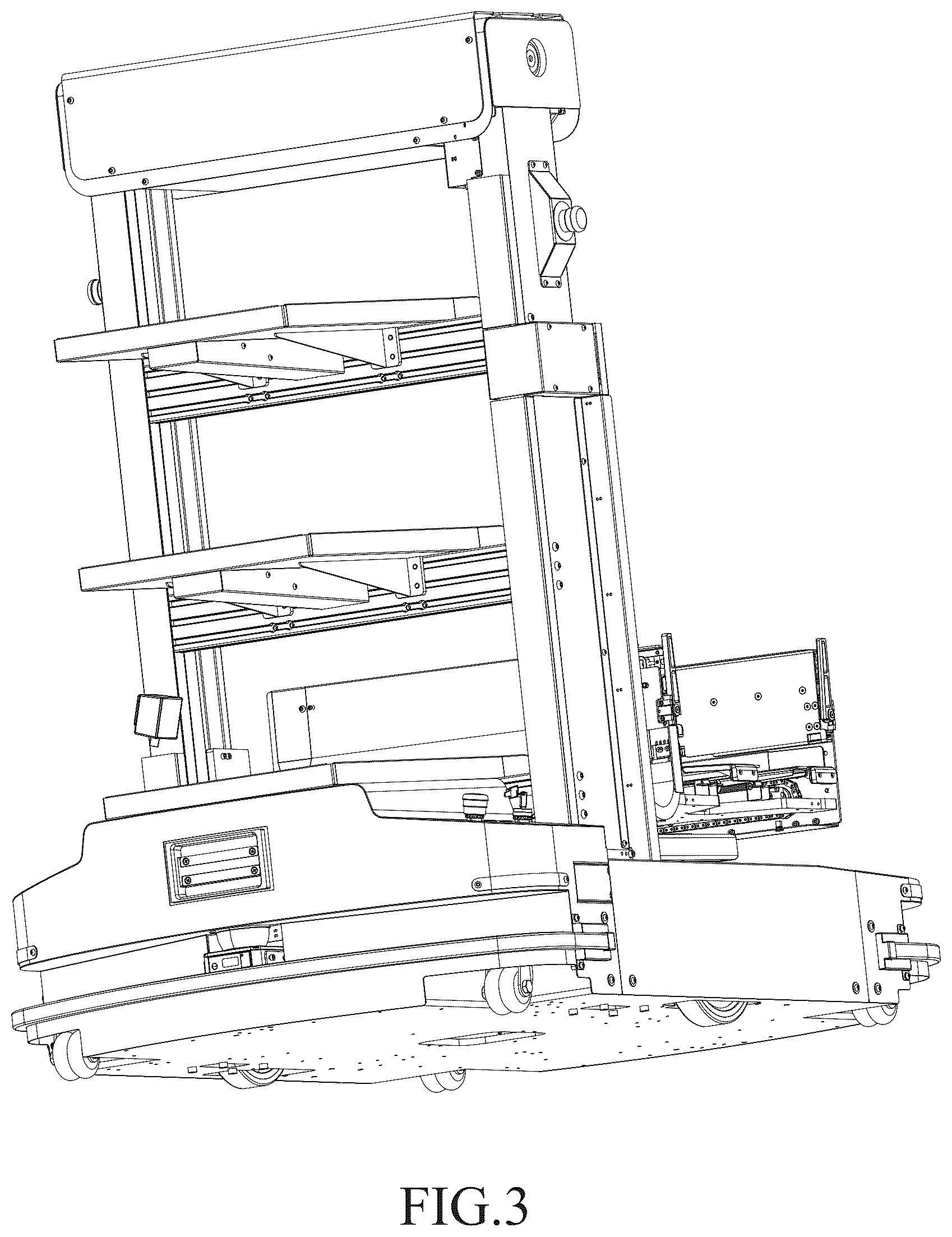 Patent USD1044900 Figure 3 – Warehousing robot