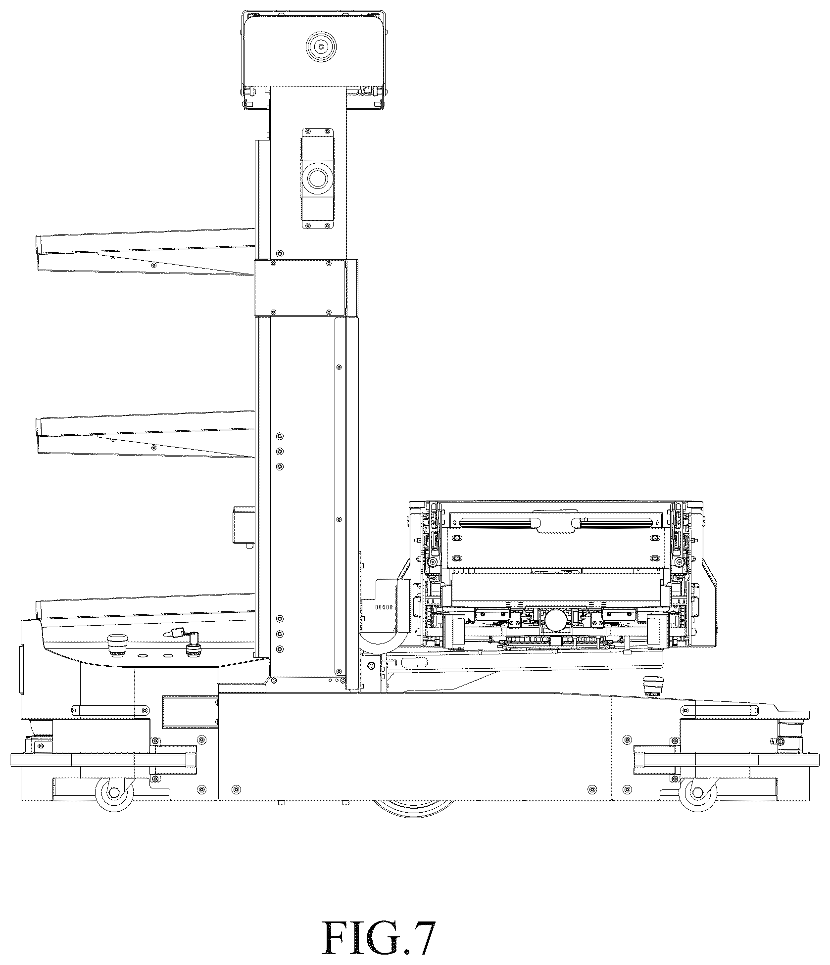 Patent USD1044900 Figure 7 – Warehousing robot