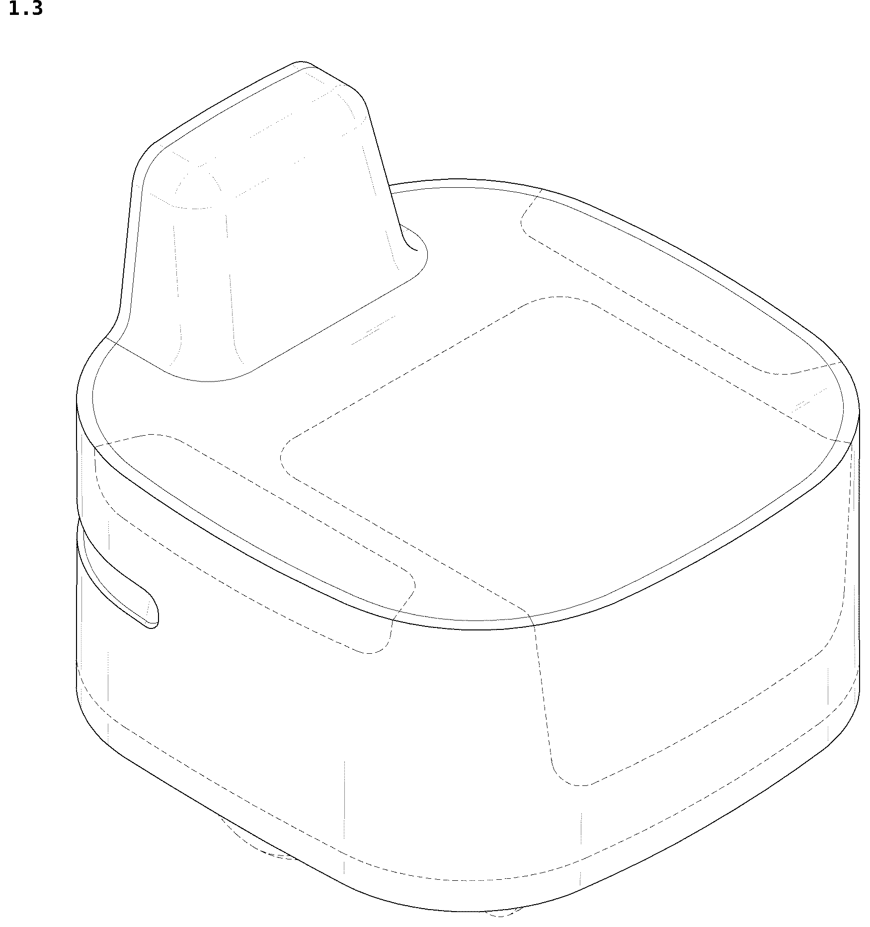 Patent USD1044901 Figure 3 – Driving device for delivery robot