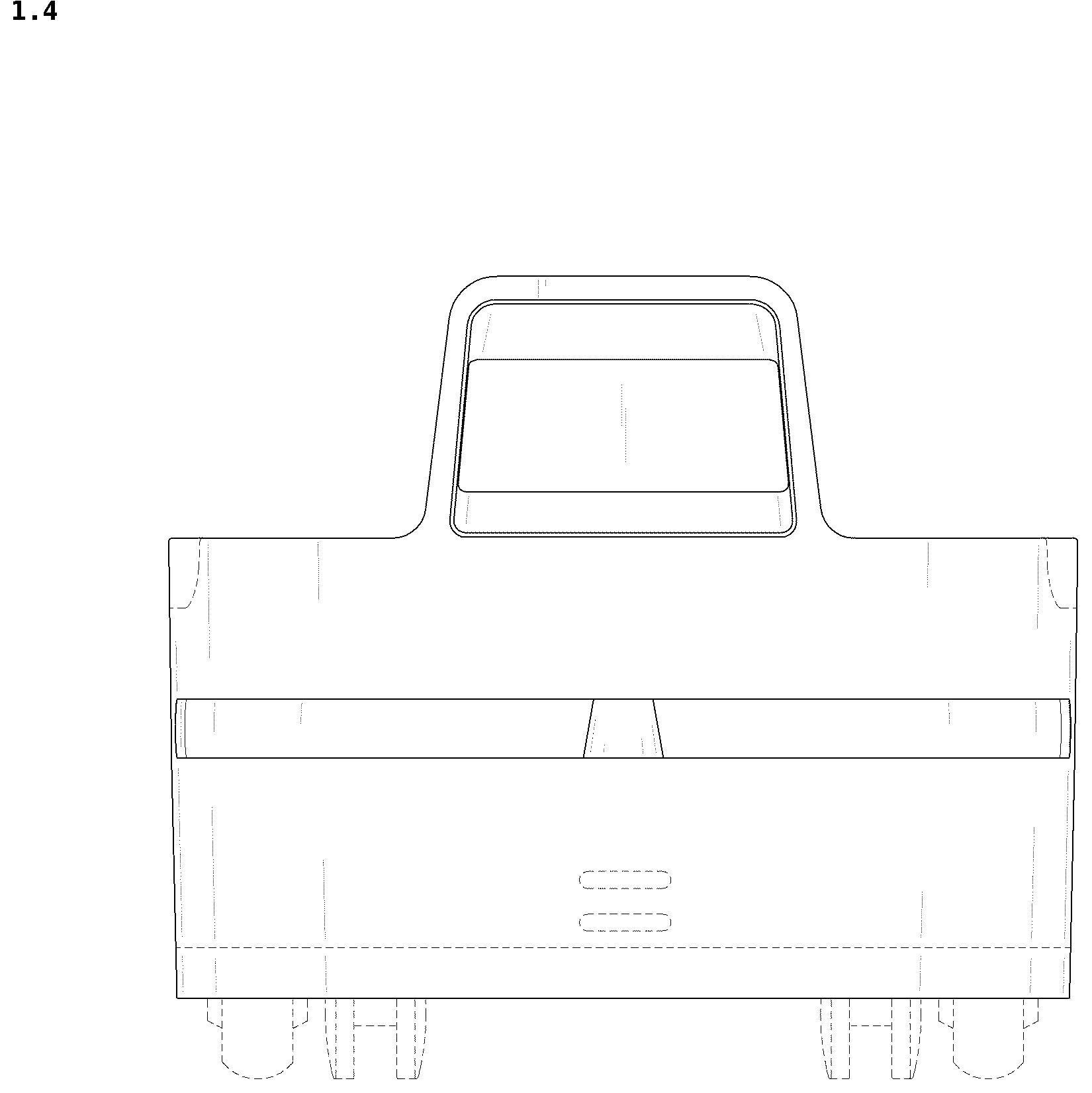 Patent USD1044901 Figure 4 – Driving device for delivery robot