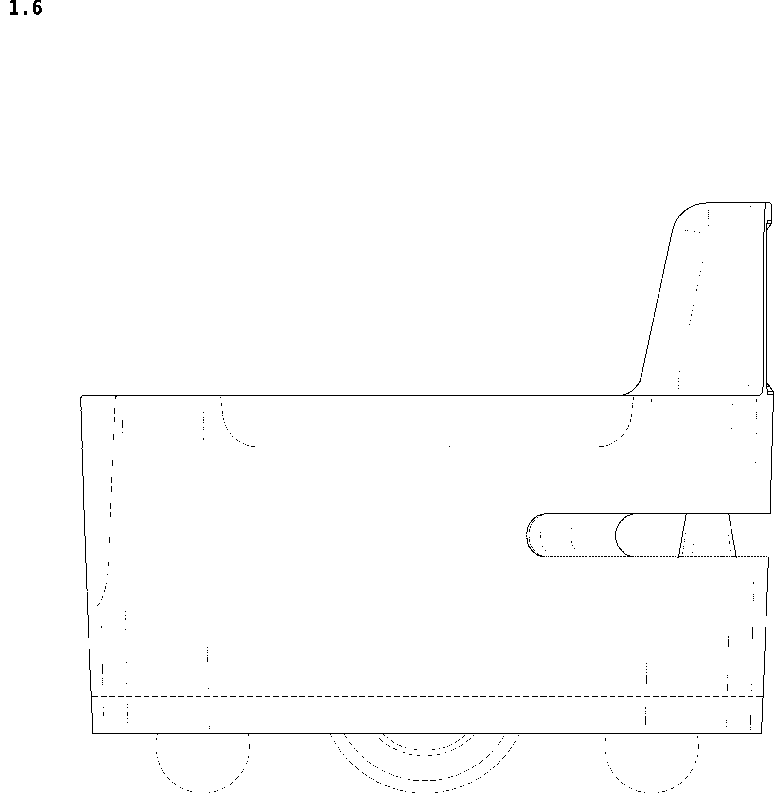 Patent USD1044901 Figure 6 – Driving device for delivery robot