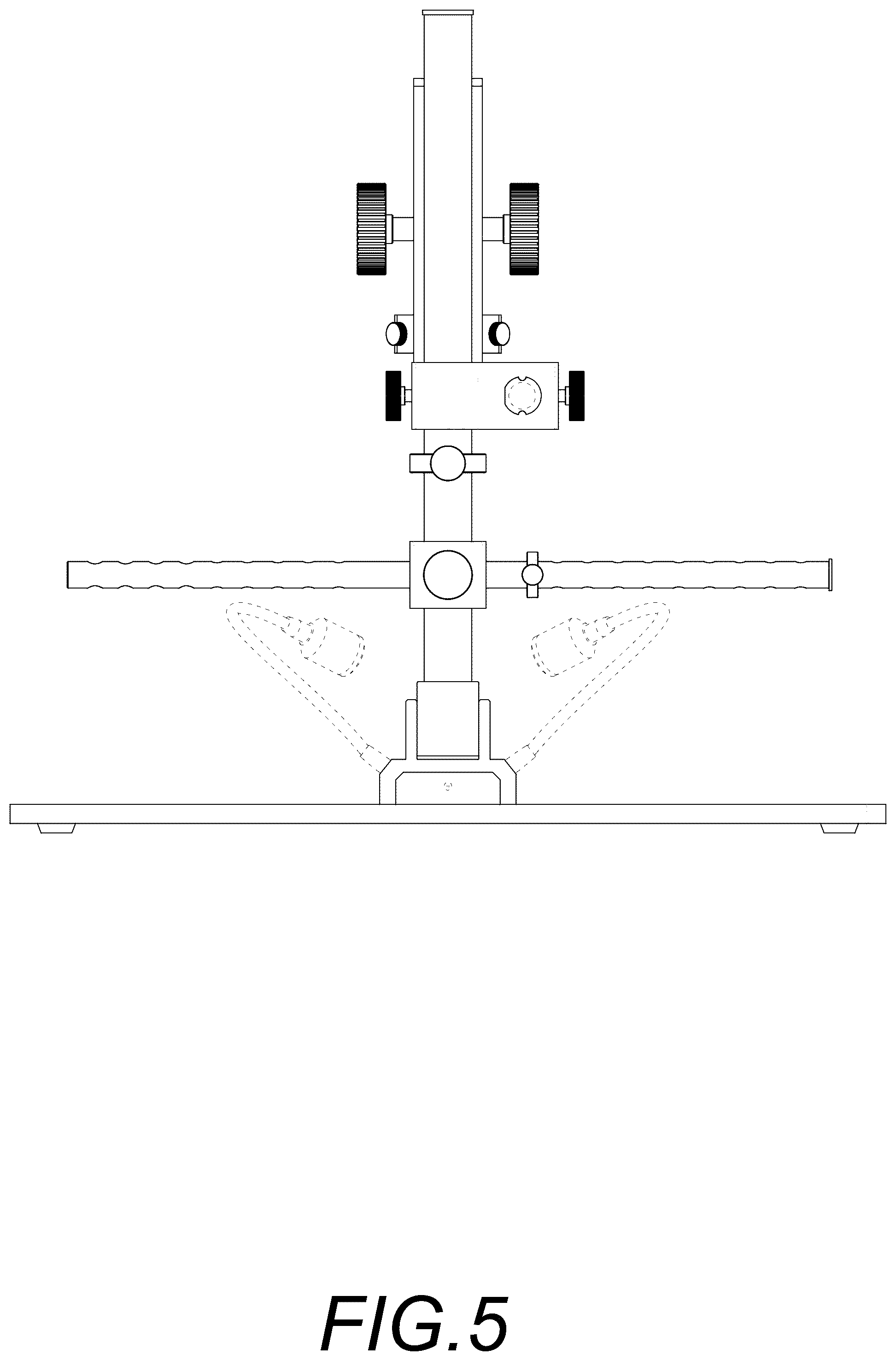 Patent USD1044903 Figure 5 – Microscope stand