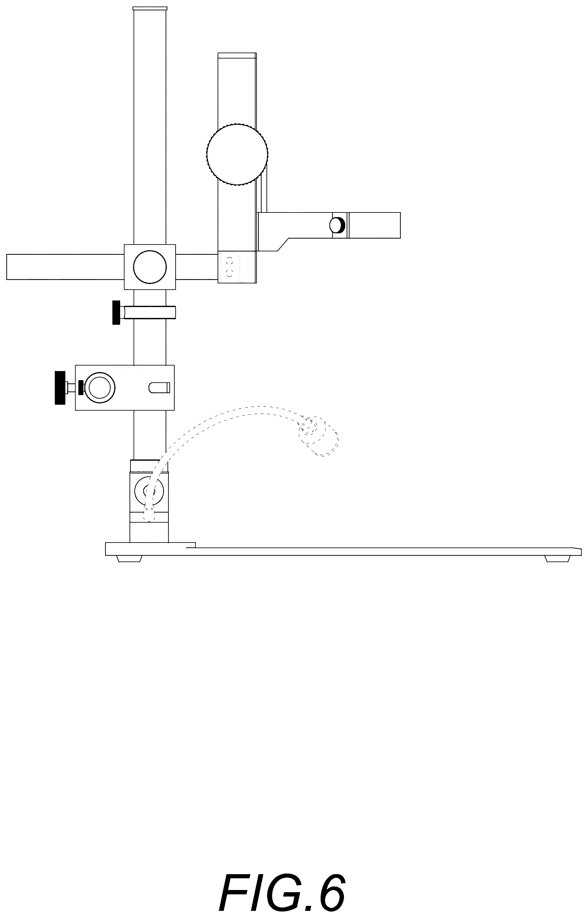Patent USD1044903 Figure 6 – Microscope stand