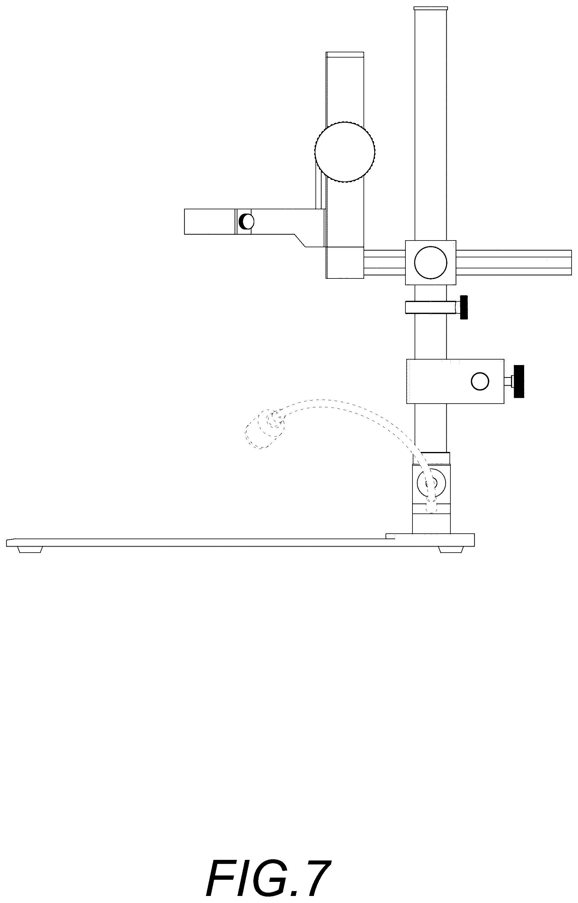 Patent USD1044903 Figure 7 – Microscope stand