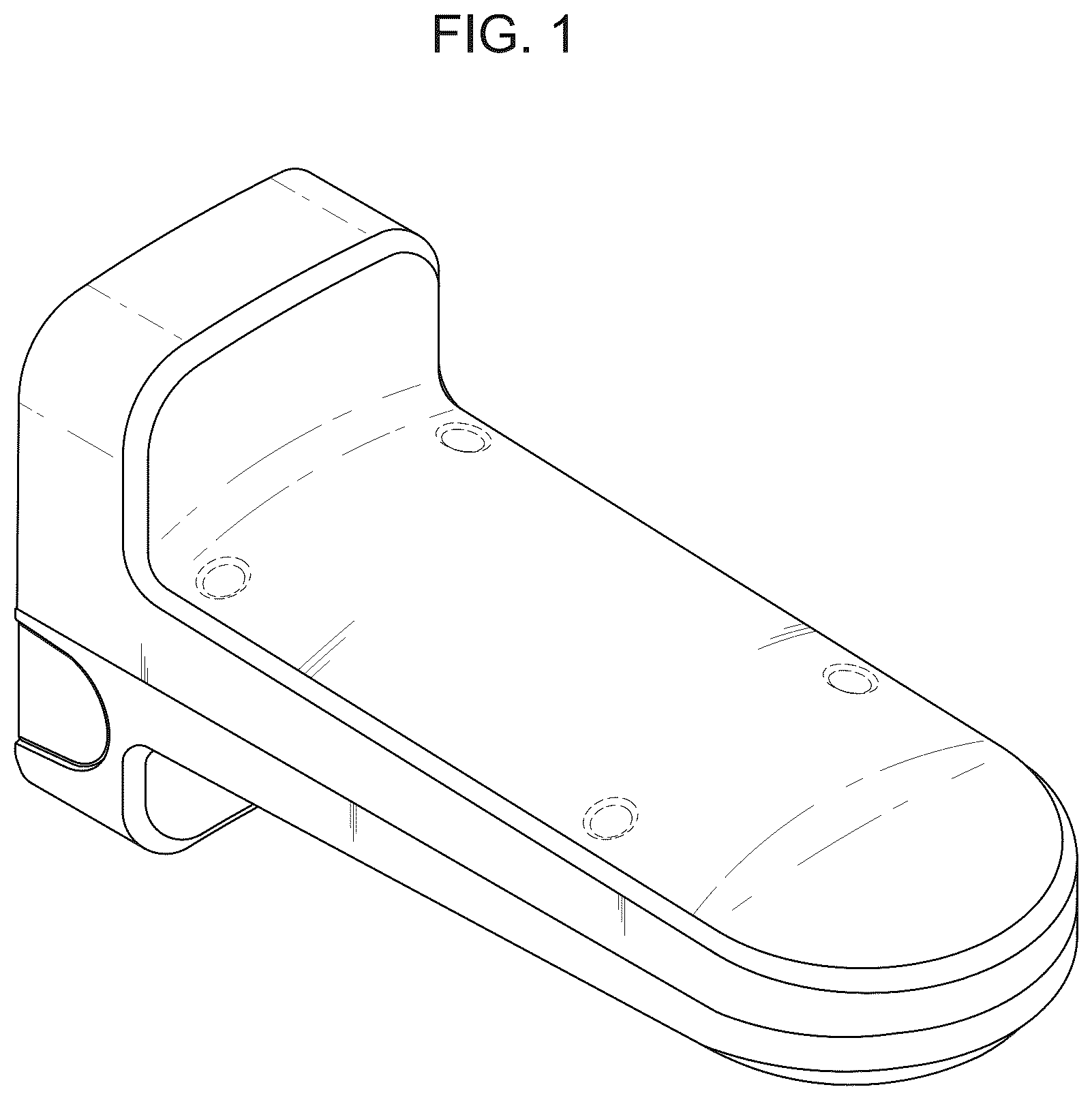 Patent USD1044905 Figure 1 – Holding stand for incorporating surveillance camera