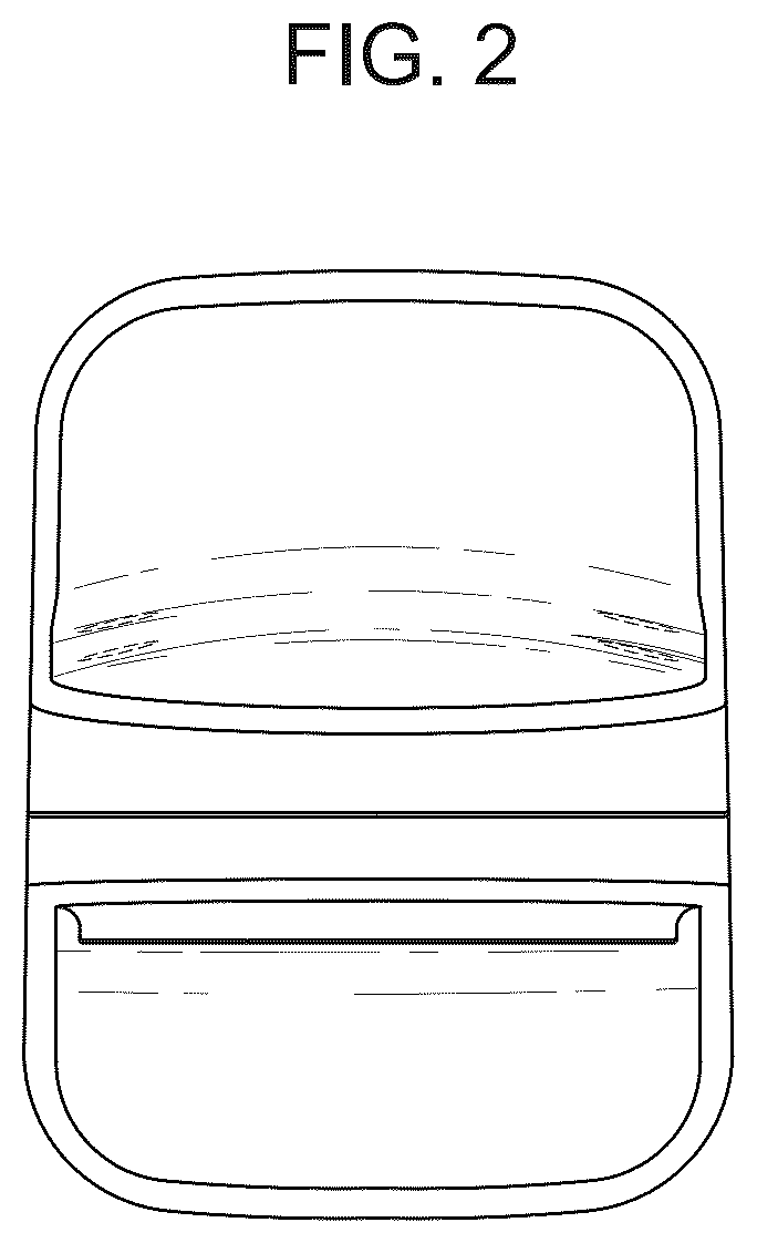 Patent USD1044905 Figure 2 – Holding stand for incorporating surveillance camera