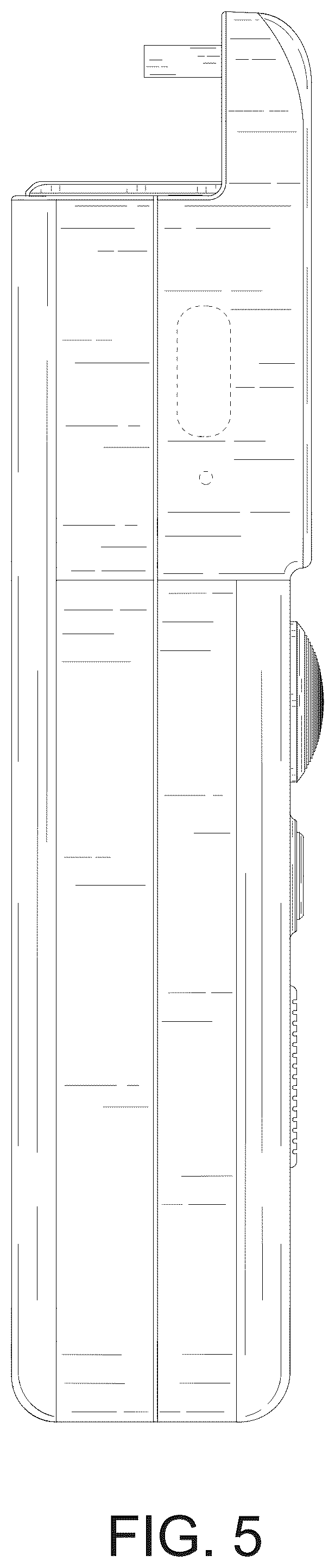 Patent USD1044907 Figure 5 – Camera grip