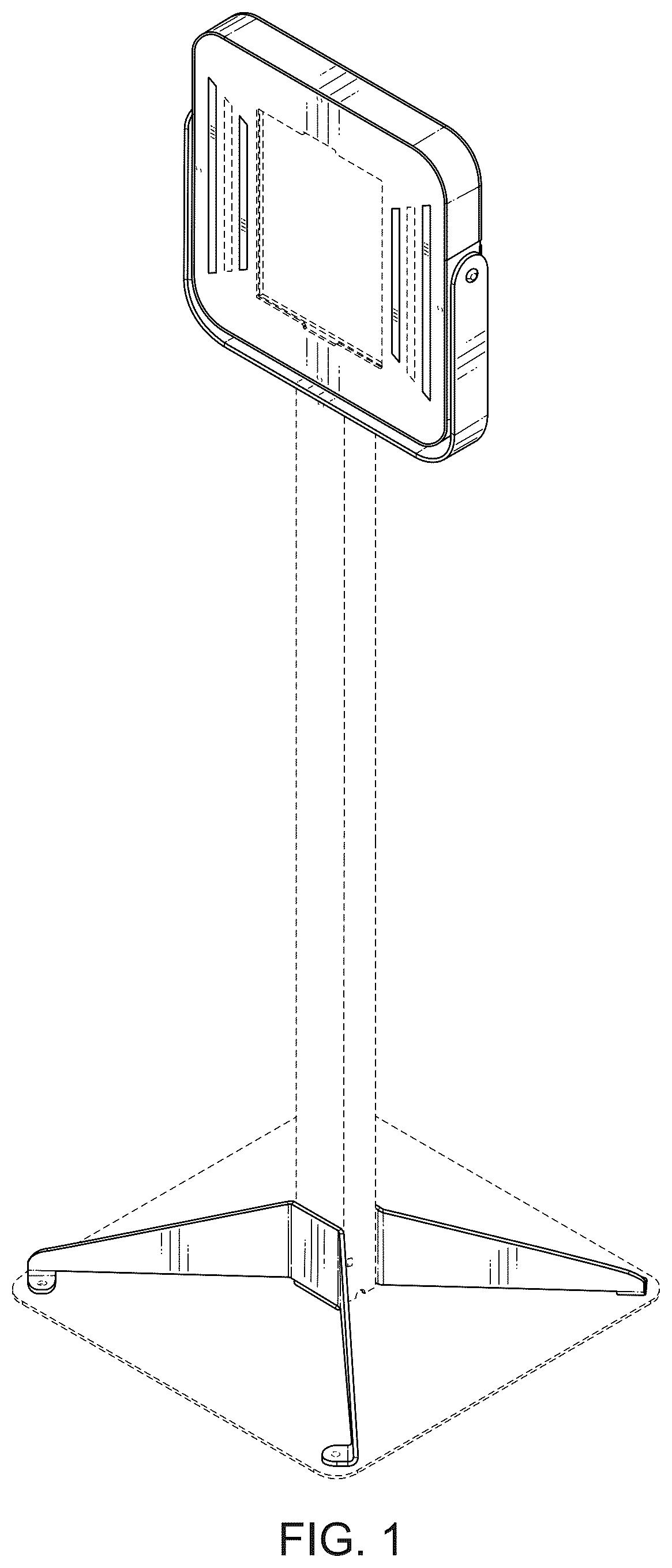 Patent USD1044908 Figure 1 – Photo booth
