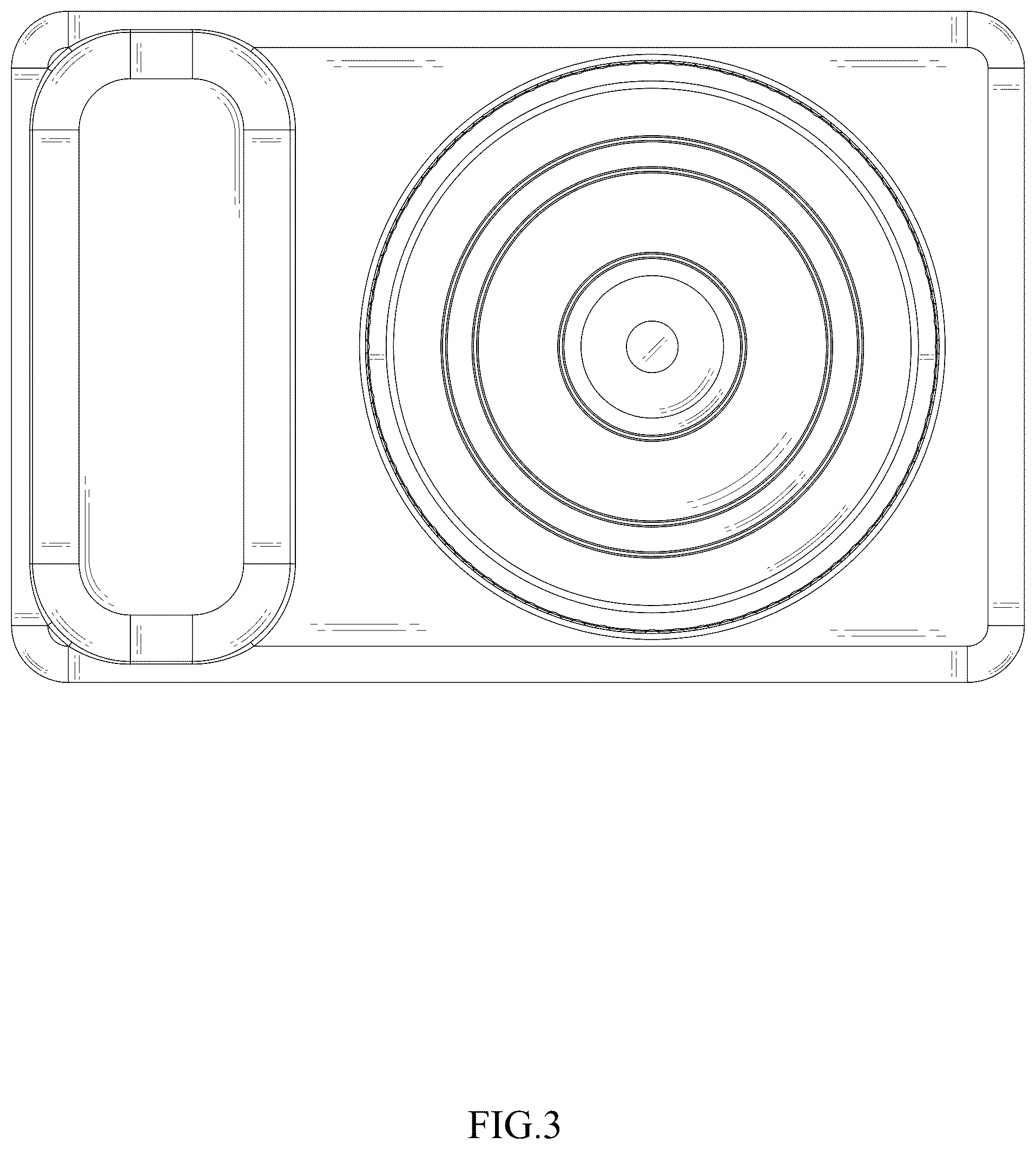 Patent USD1044909 Figure 3 – Camera