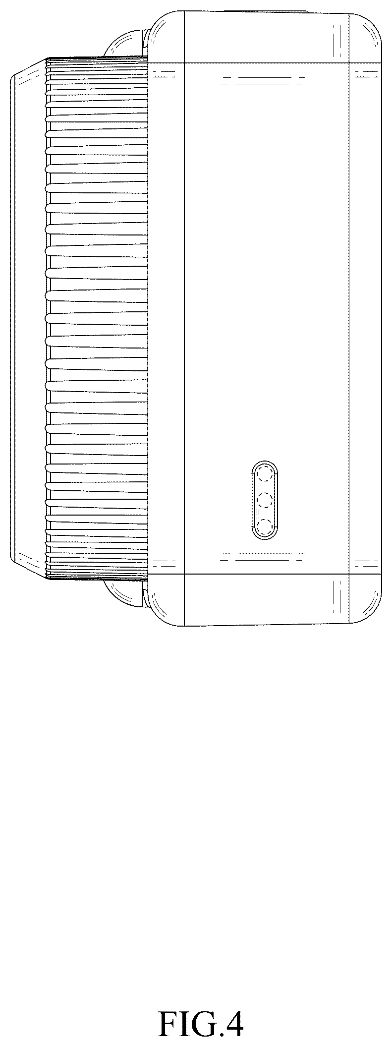 Patent USD1044909 Figure 4 – Camera