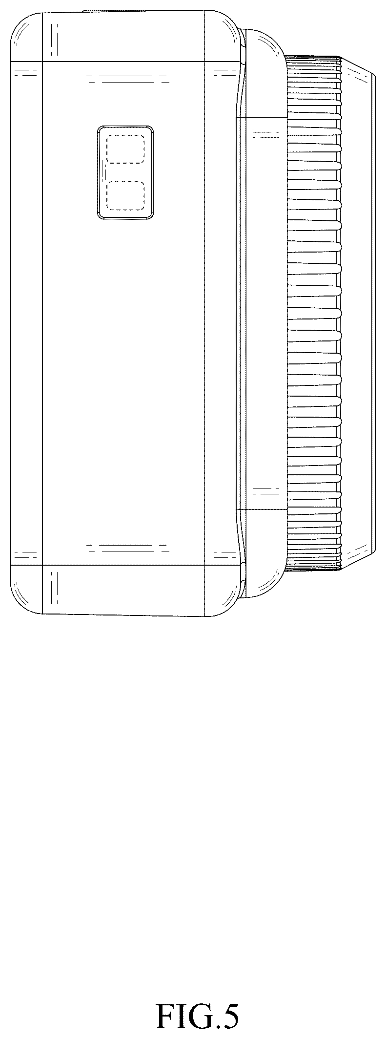 Patent USD1044909 Figure 5 – Camera