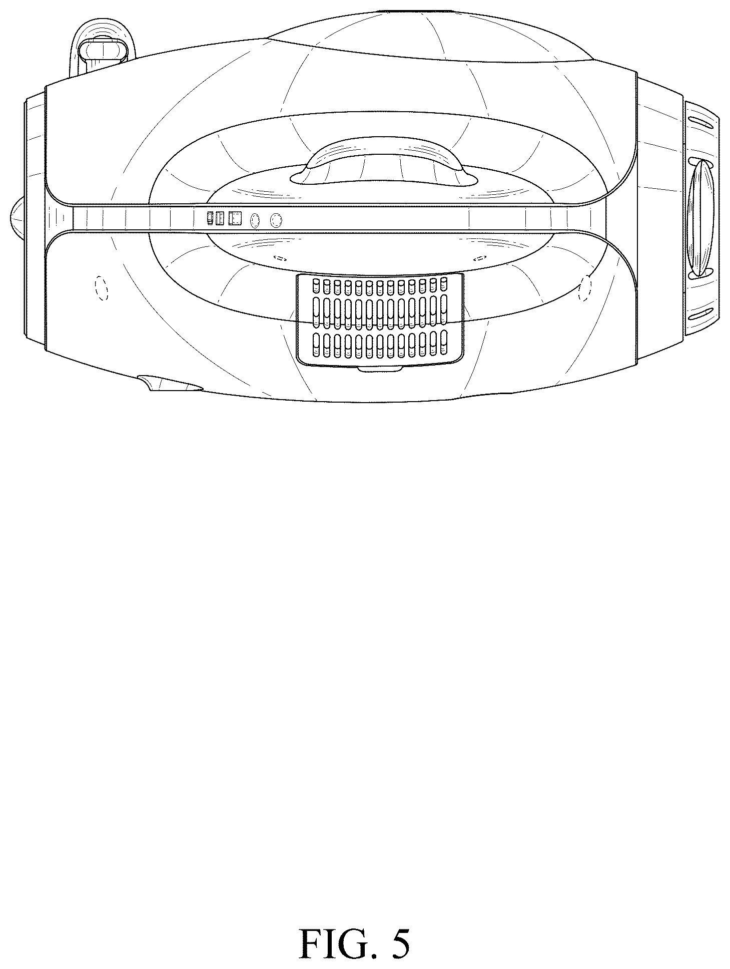 Patent USD1044910 Figure 5 – Projector