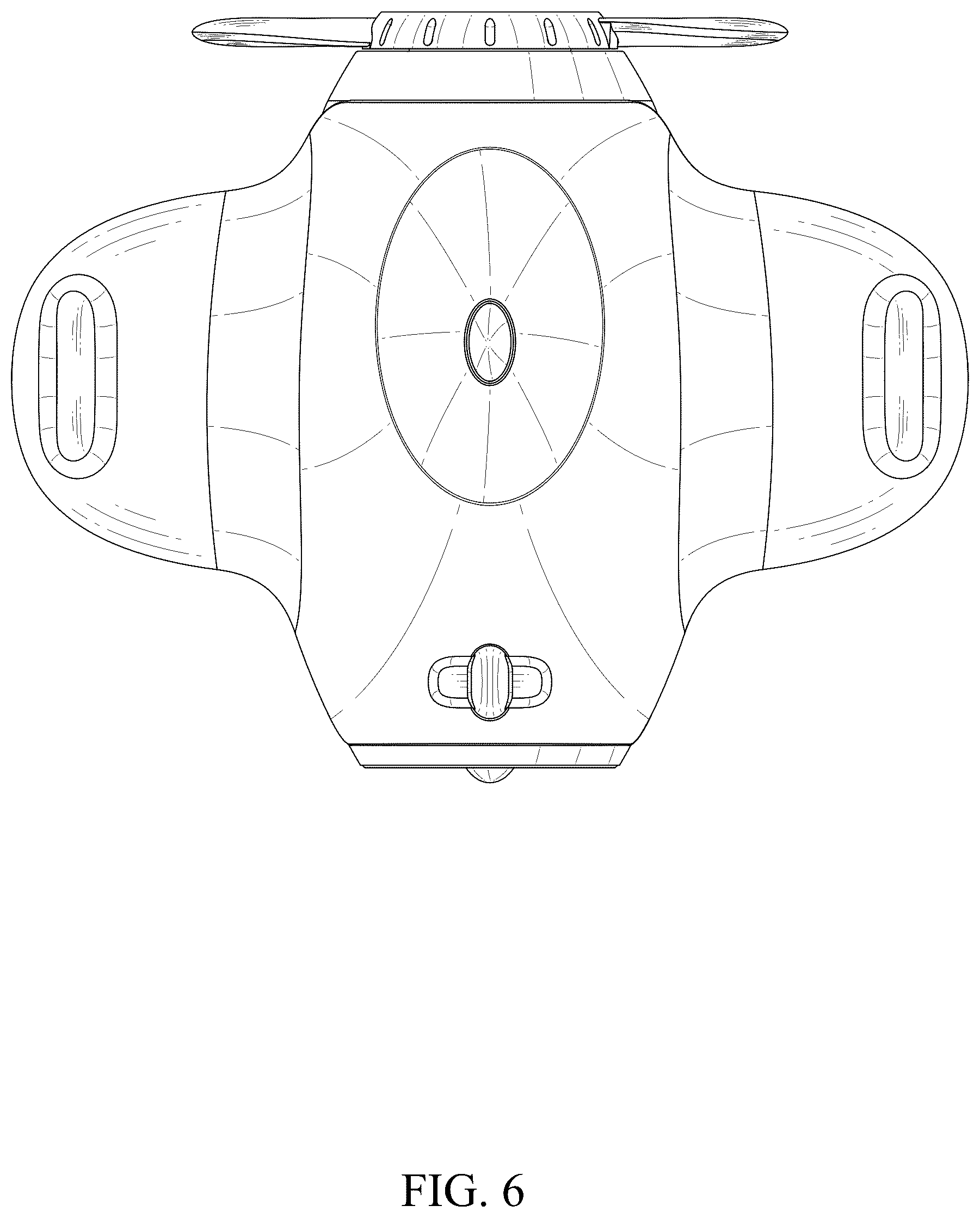 Patent USD1044910 Figure 6 – Projector