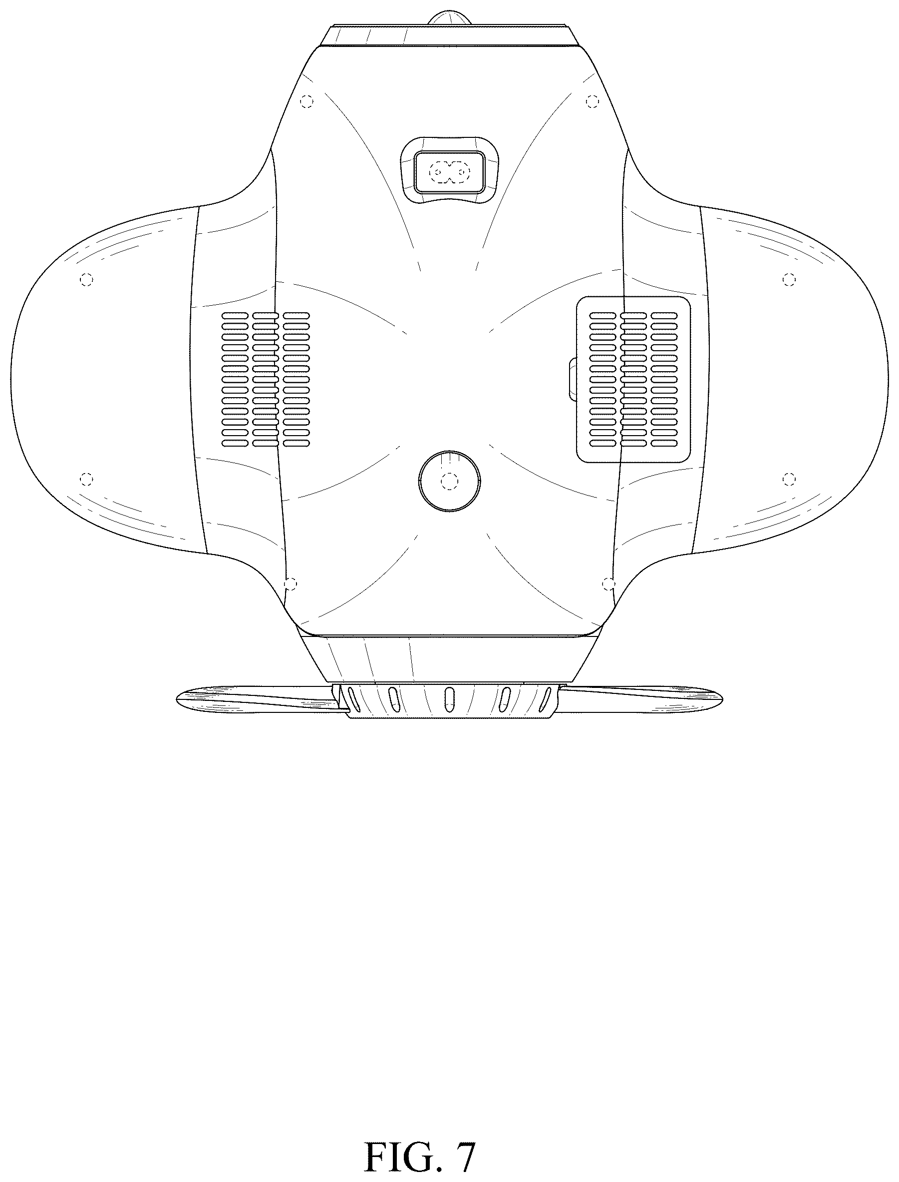 Patent USD1044910 Figure 7 – Projector